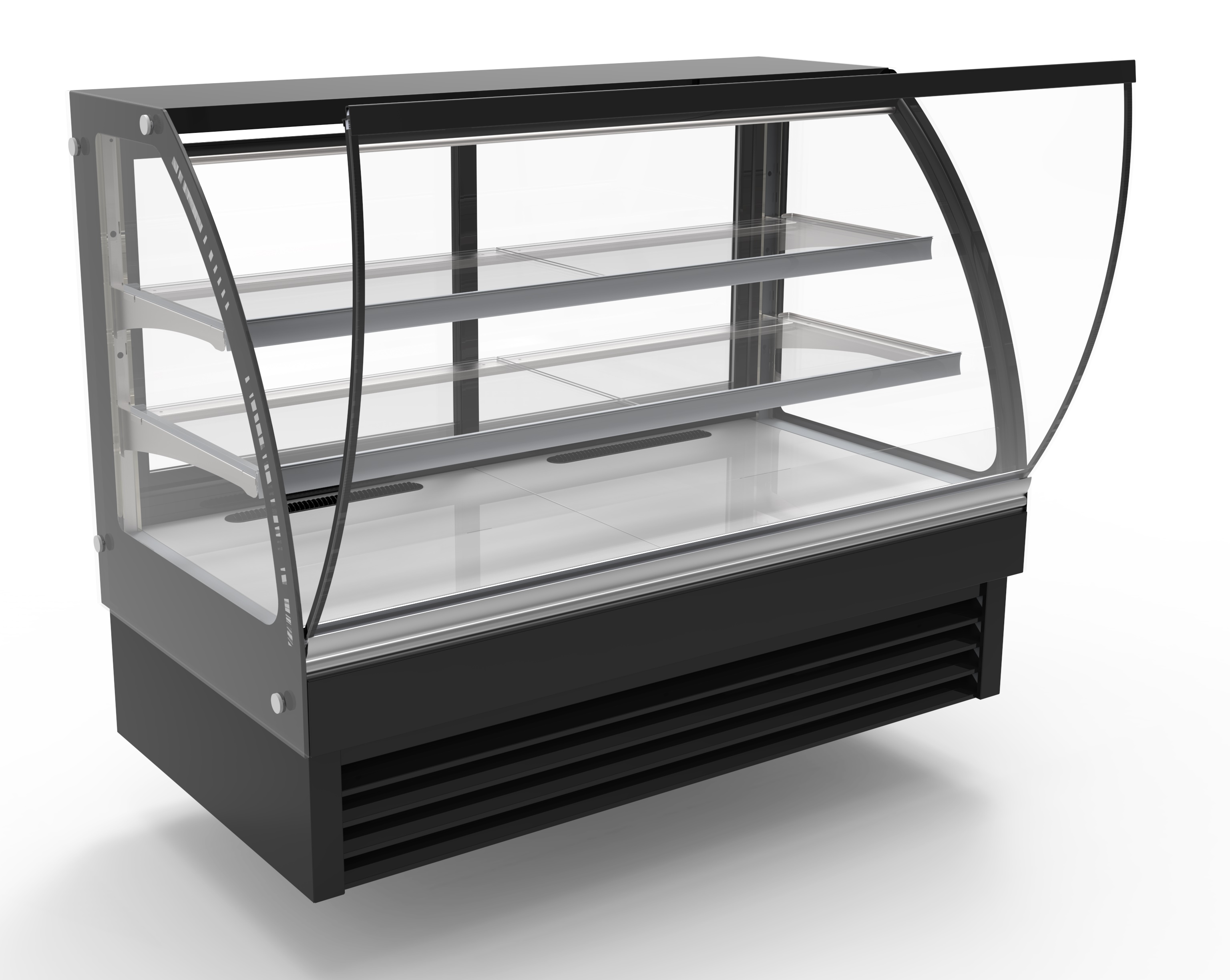 1500 VITRINE RÉFRIGÉRÉE RONDE COMBISTEEL 7450.0810