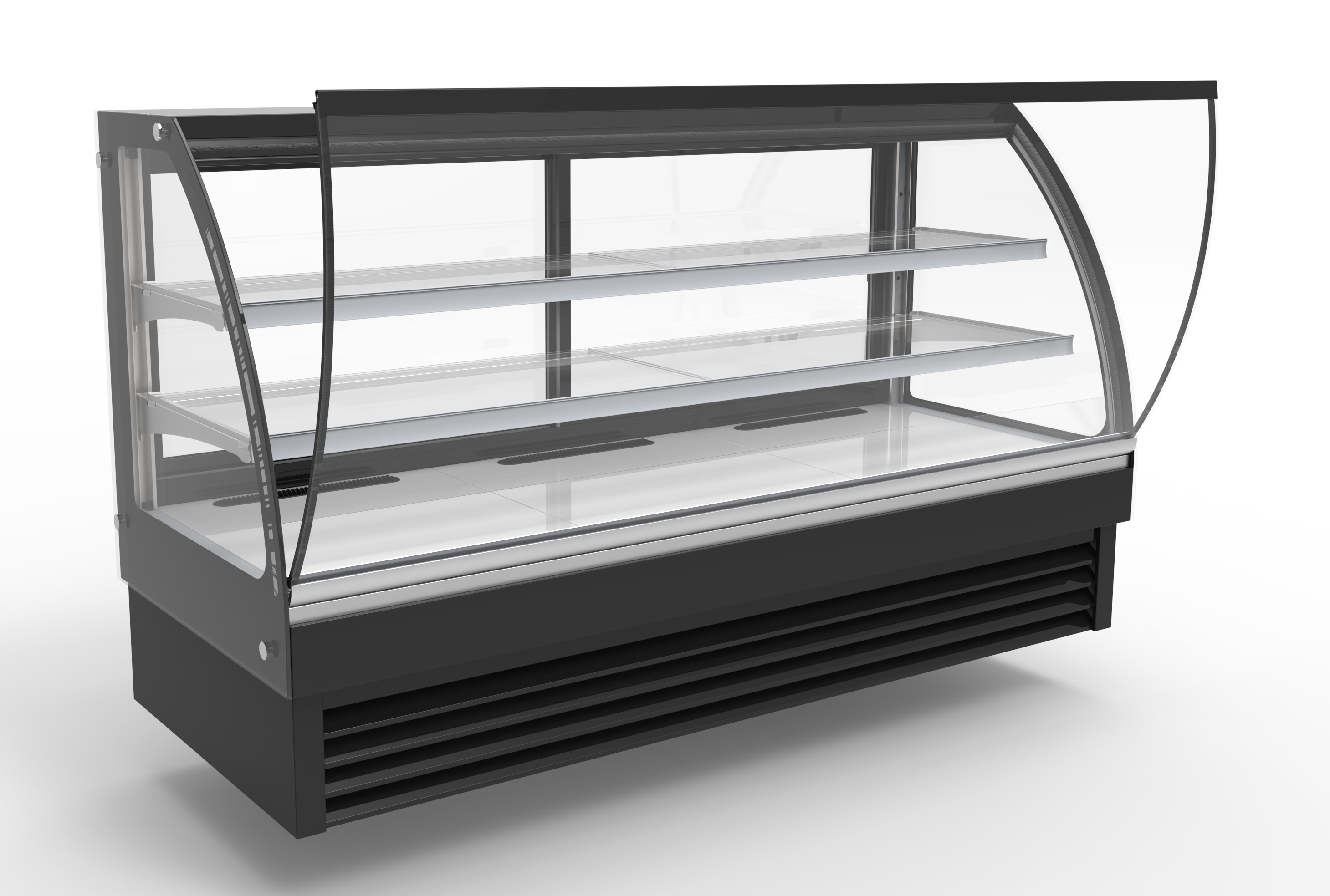 2000 VITRINE RÉFRIGÉRÉE RONDE COMBISTEEL 7450.0815