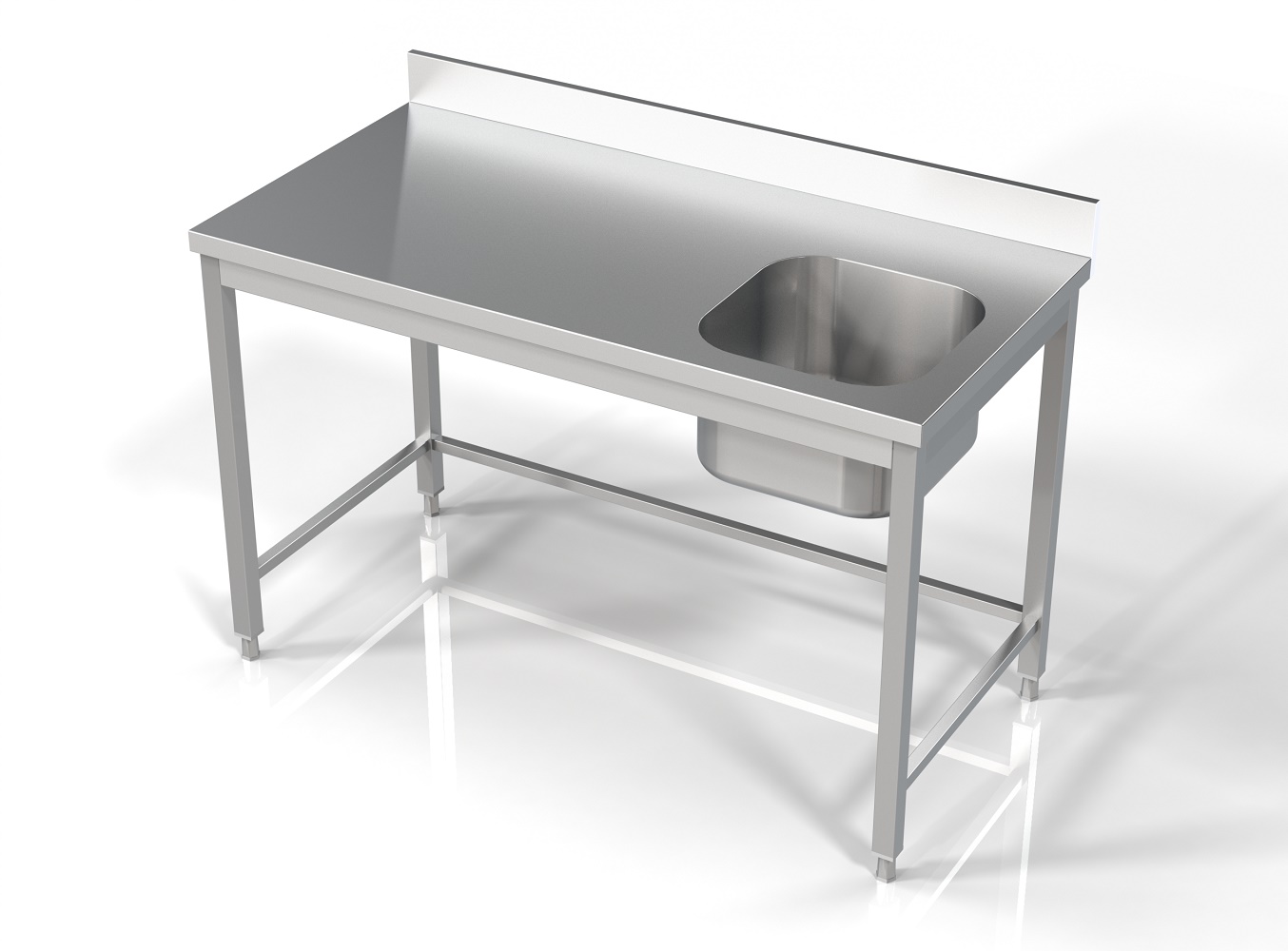 700 BLOC-ÉVIER 1 À DROIT 1400 COMBISTEEL 7812.0615