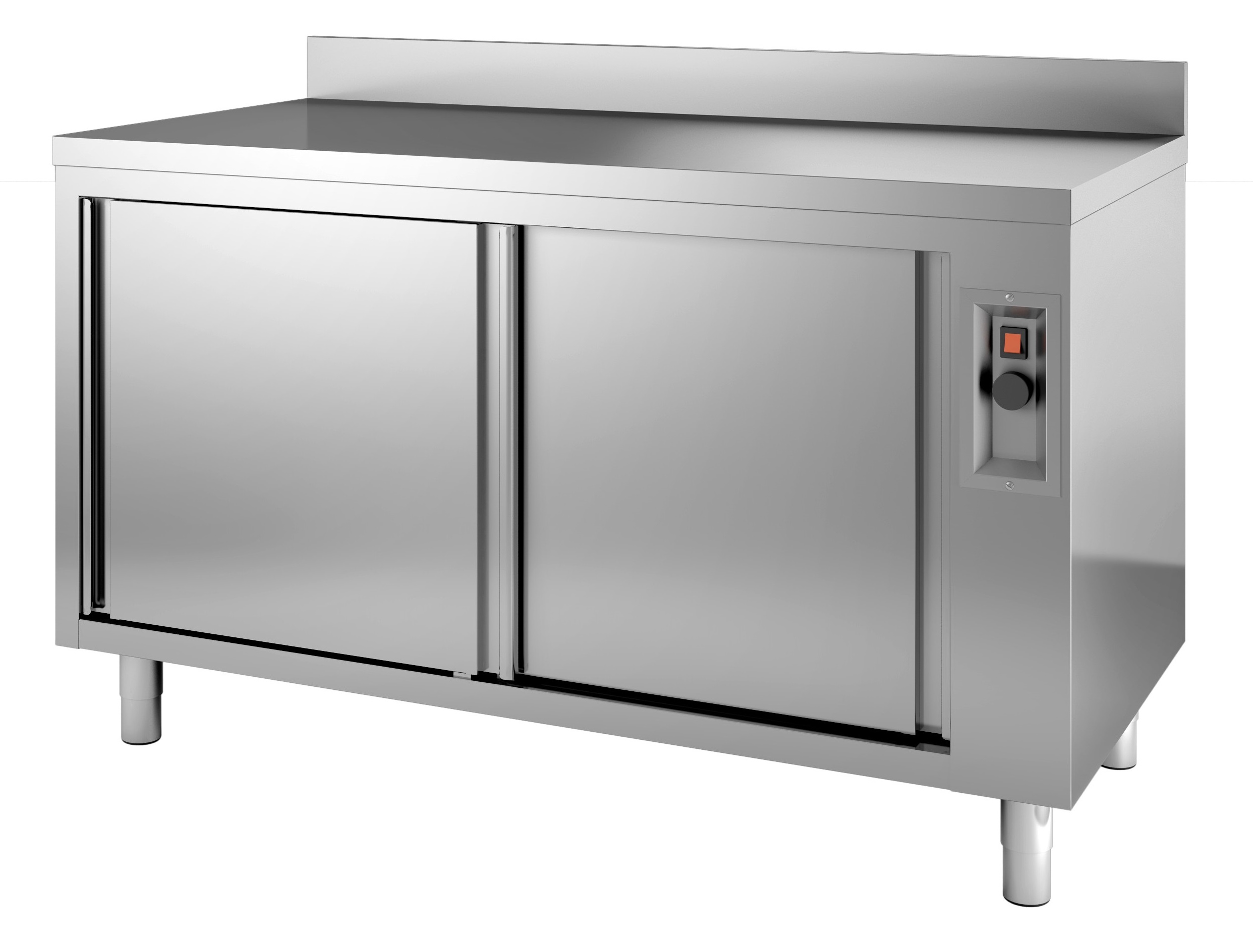 700 ARMOIRE CHAUFFANT BORD RELEVÉ 1200 COMBISTEEL 7452.0012