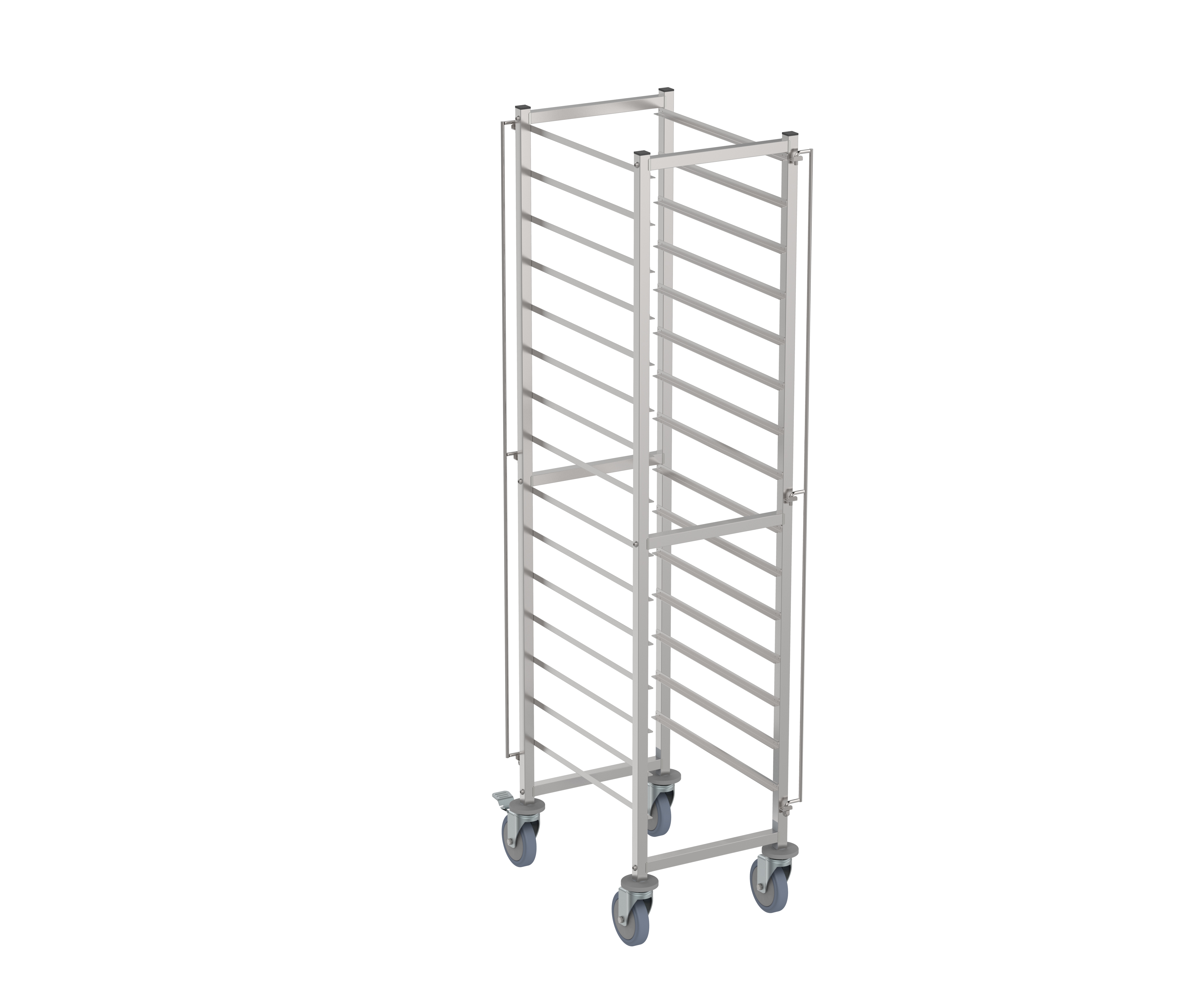 CHARIOTS DE DÉBRASSAGE DÉMONTABLE 2/1GN COMBISTEEL 7490.0265