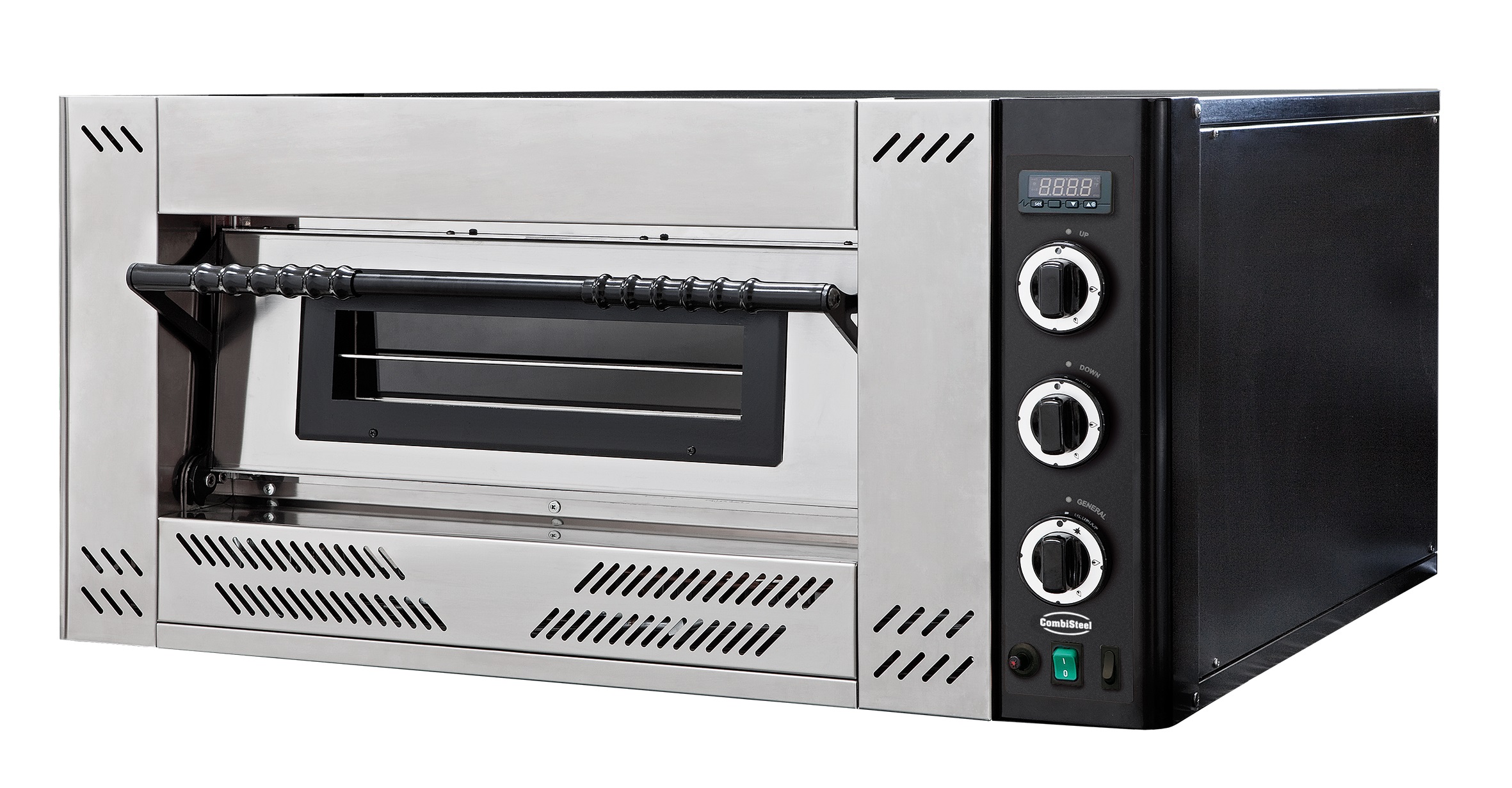 FOUR À PIZZA GAZ MONO 1 x 9 COMBISTEEL 7485.0020