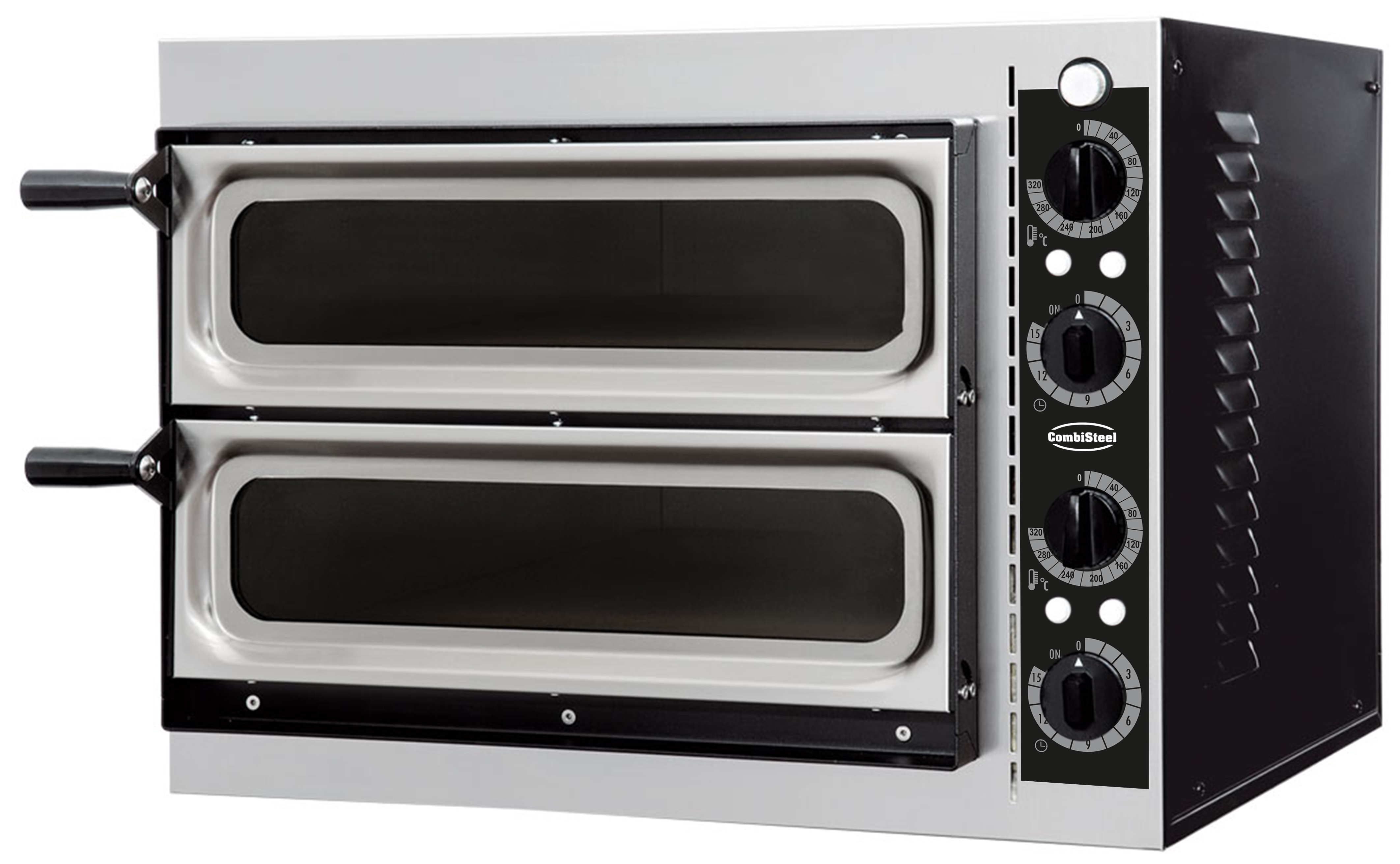 FOUR À PIZZA DOUBLE FENÊTRE 2 x 1 COMBISTEEL 7485.0125