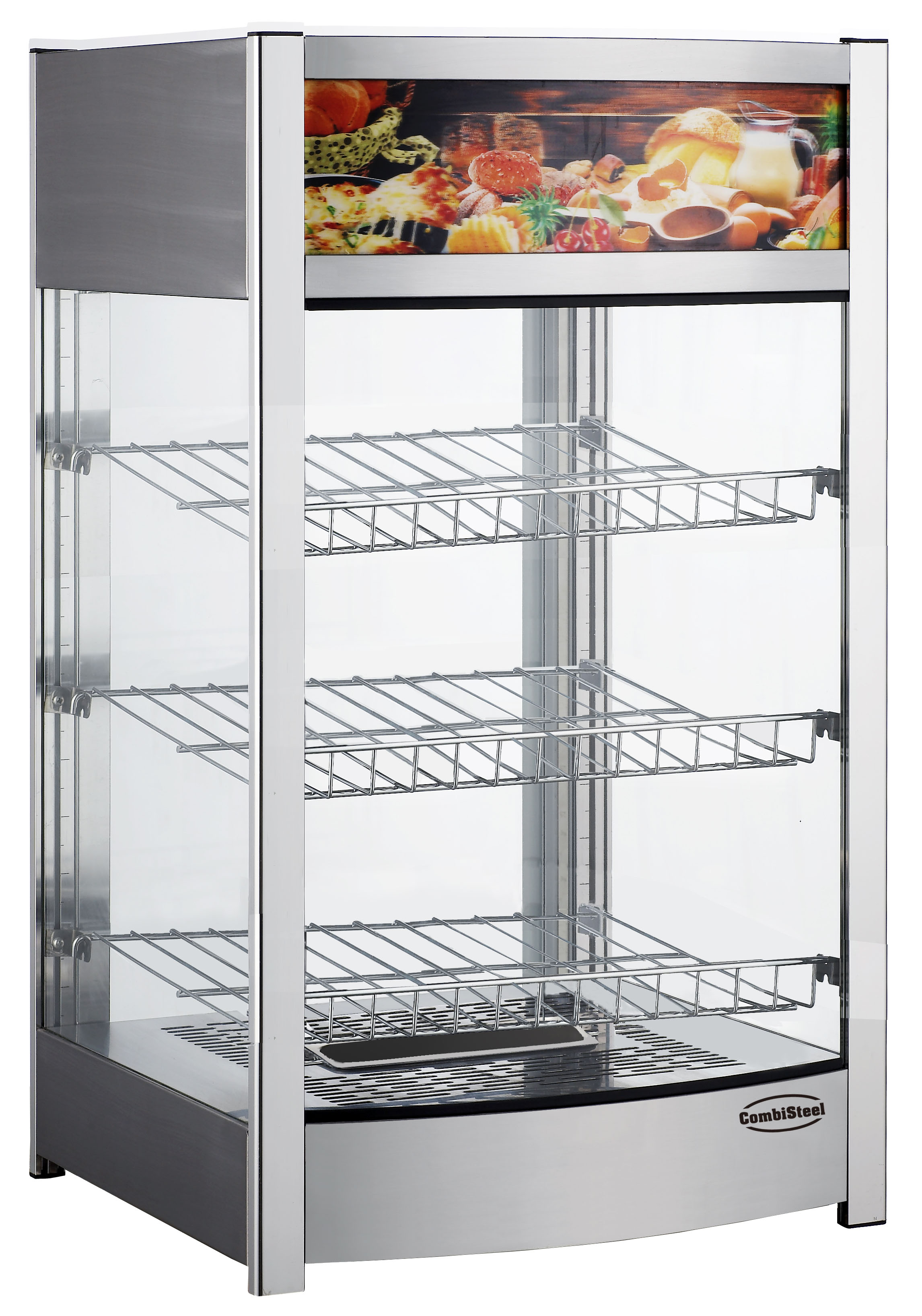 VITRINE CHAUFFANTE 97L COMBISTEEL 7487.0115