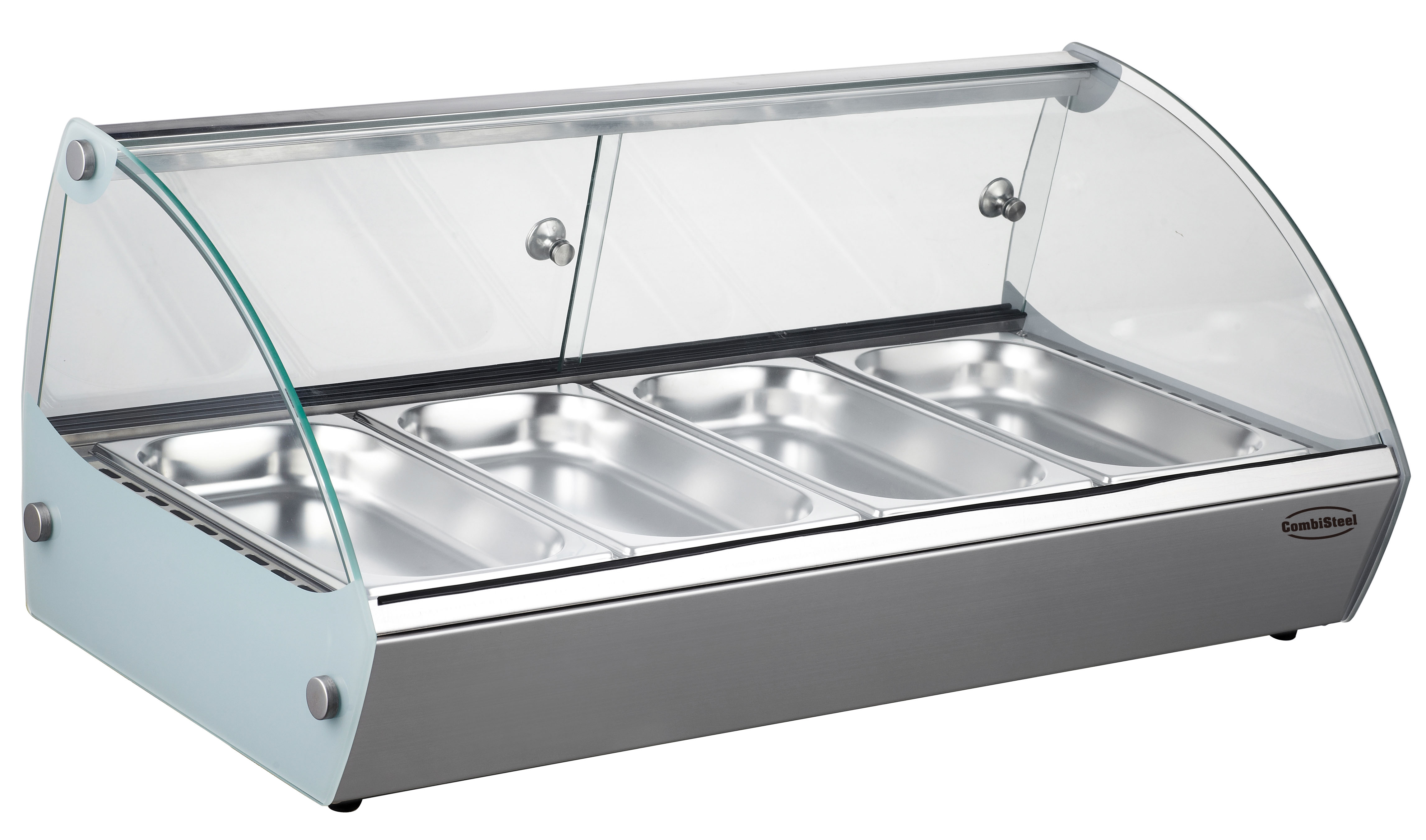 VITRINE CHAUFFANTE 4 1/3 GN COMBISTEEL 7487.0135