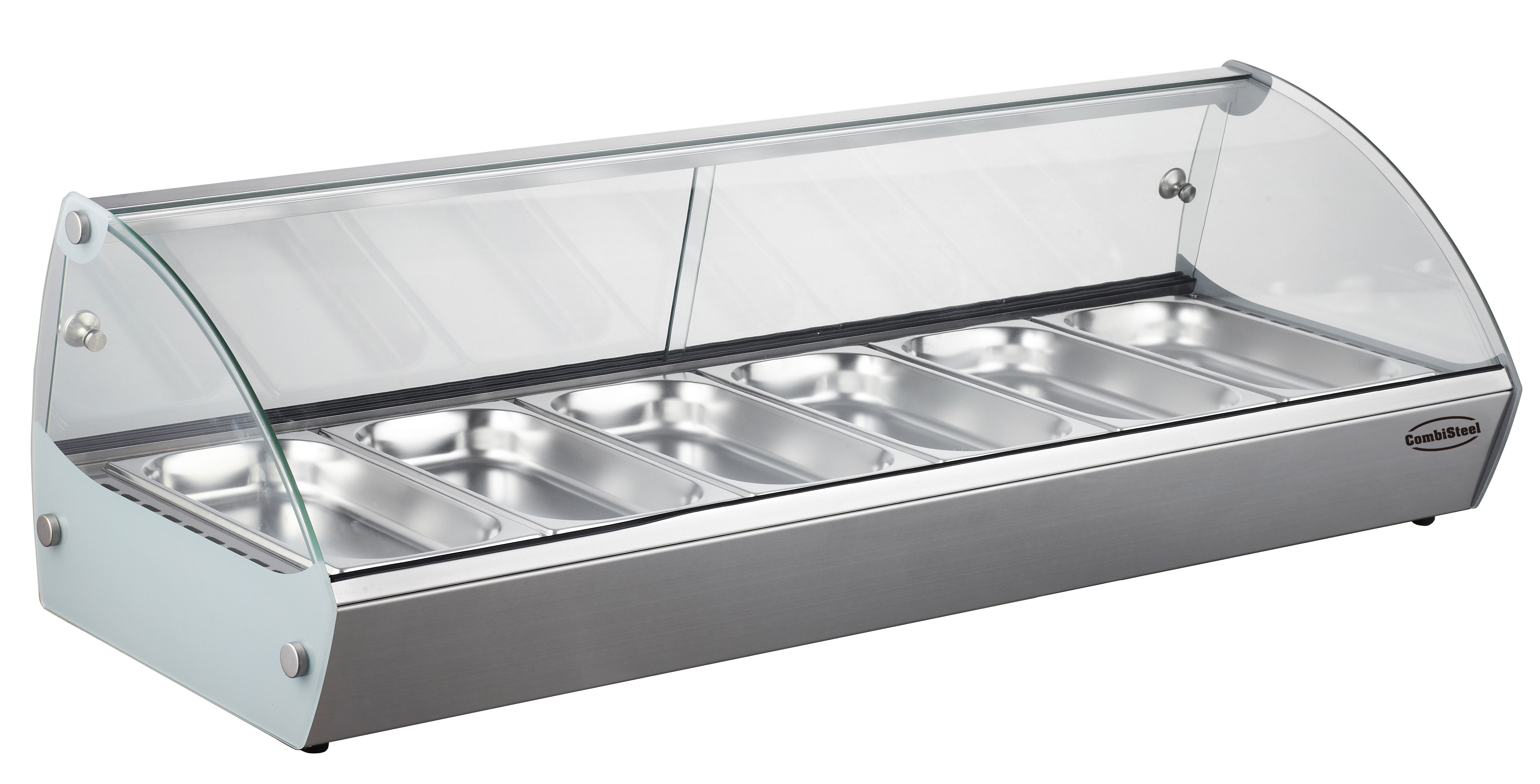 VITRINE CHAUFFANTE 6 1/3 GN COMBISTEEL 7487.0140