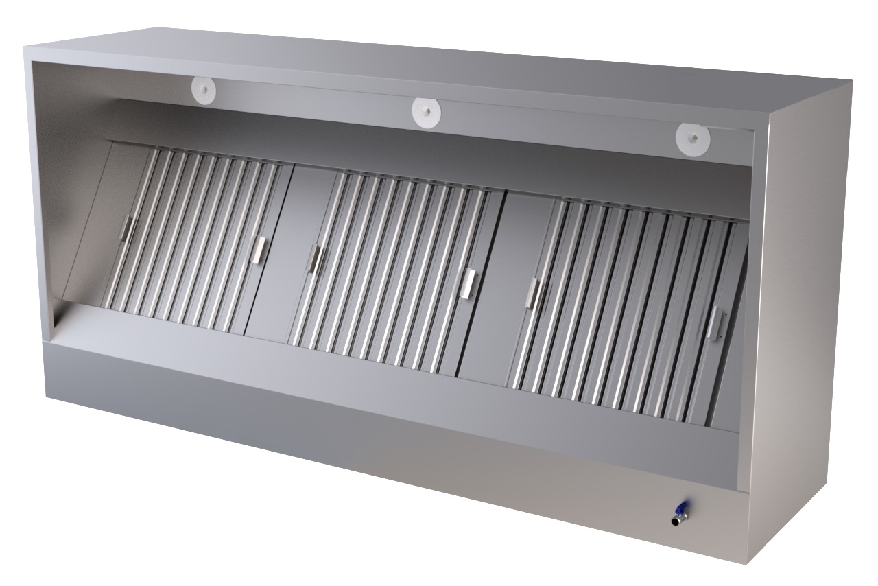 950 HOTTES MURALES MODÈLE DE BOÎTE 1000 COMBISTEEL 7333.0630