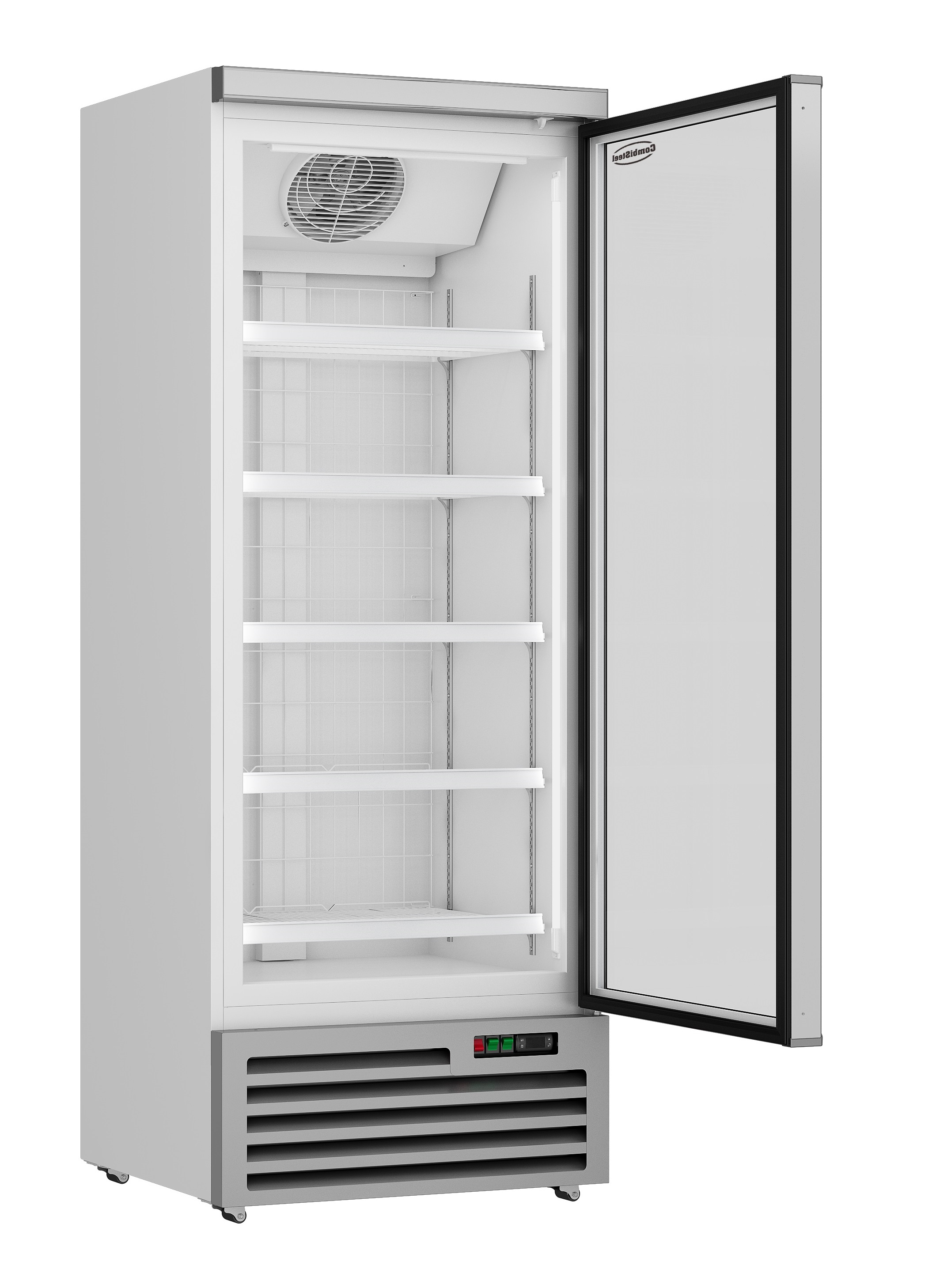 CONGÉLATEUR 1 PORTE EN VERRE JDE-600F COMBISTEEL 7455.2214