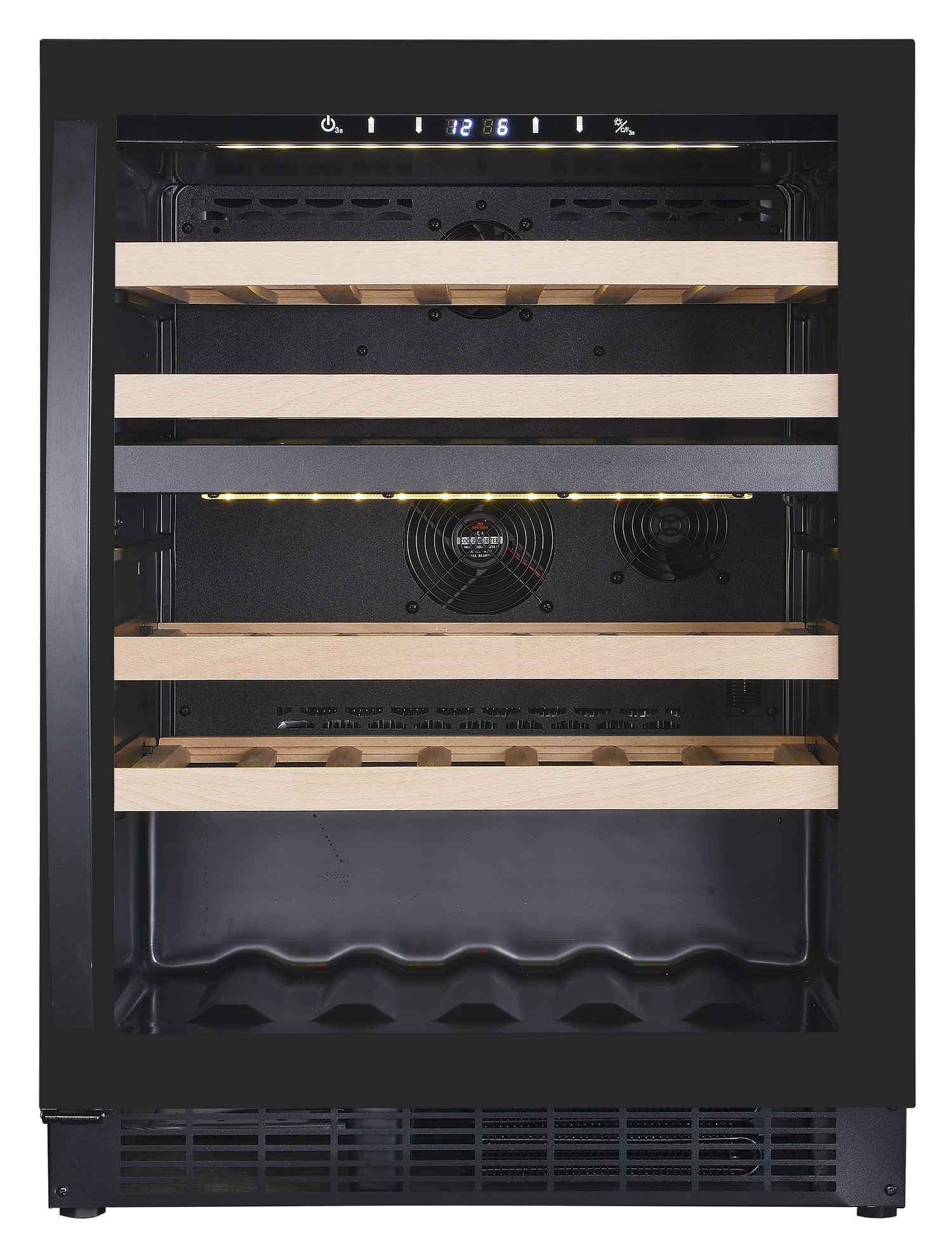 RAFRAÎCHISSEURS À VIN 119L DUAL ZONE COMBISTEEL 7525.0010