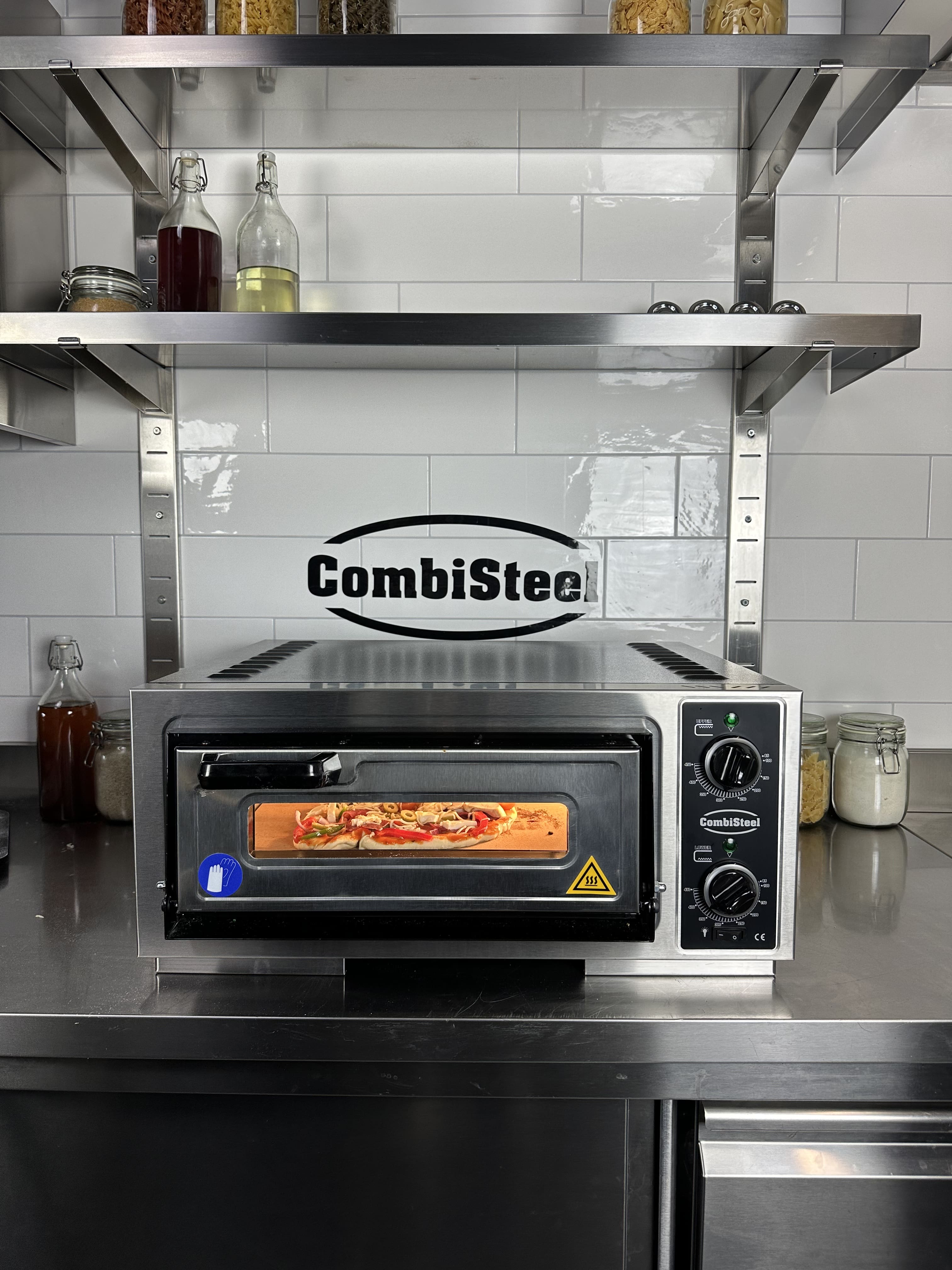 ELEC. FOUR À PIZZA MONO 1 X 1 COMBISTEEL 7491.1000