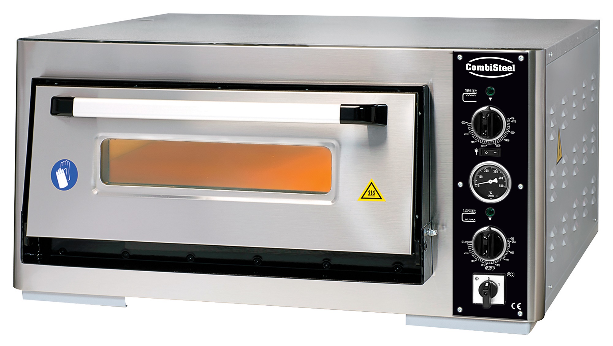ELEC. FOUR À PIZZA MONO 1 X 4 COMBISTEEL 7491.1015