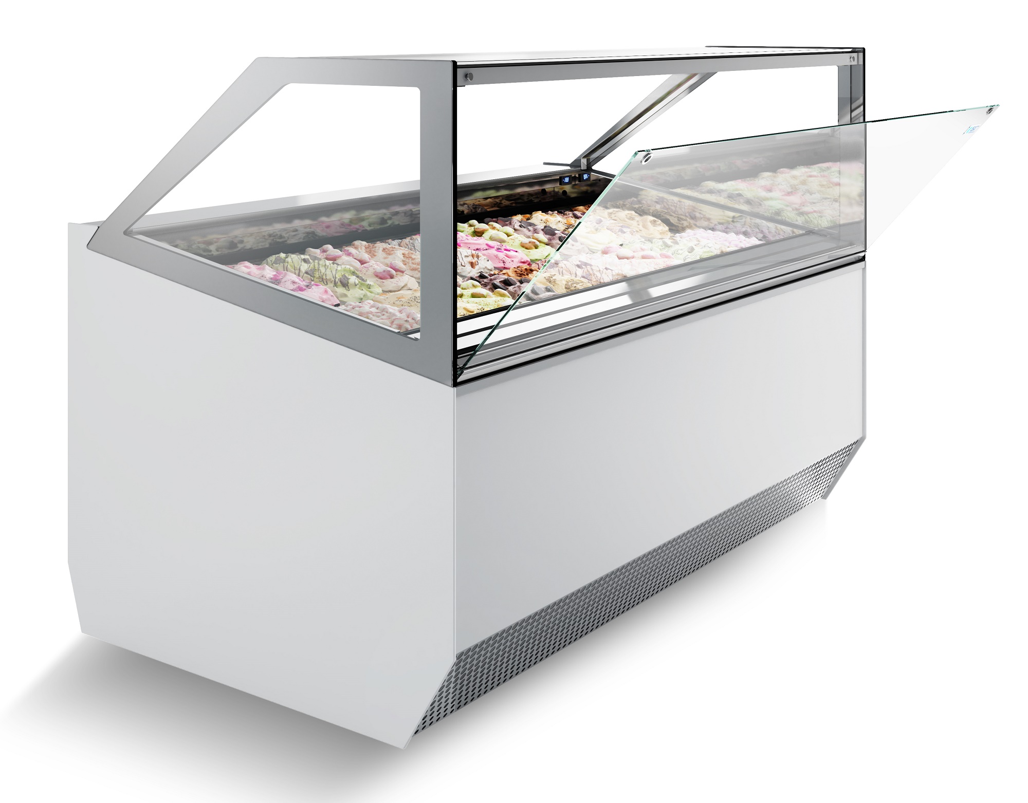 VITRINE À CREME GLACÉE MILLENIUM 12 COMBISTEEL 7295.0040
