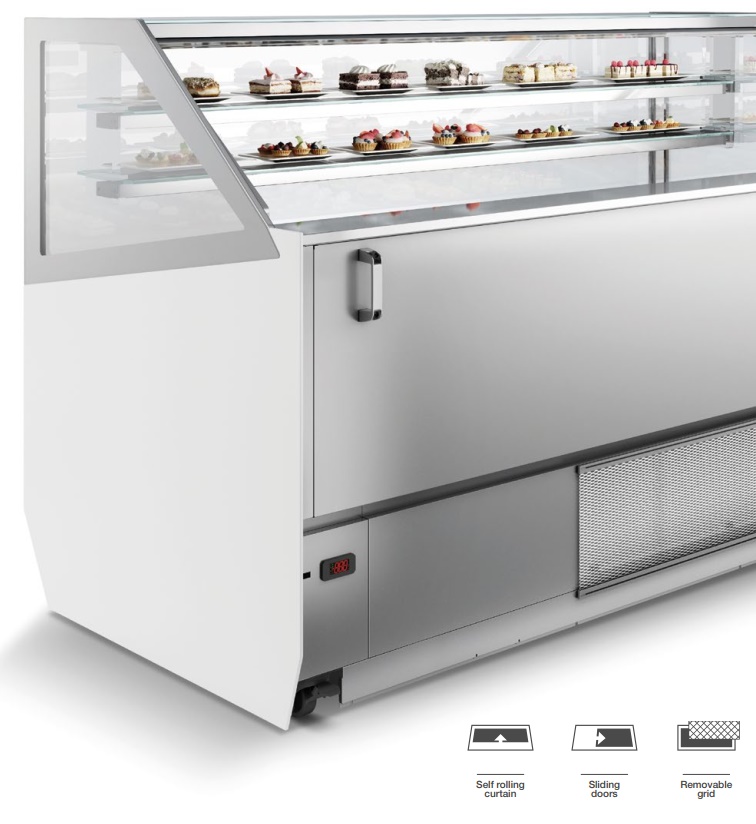 VITRINE À CREME GLACÉE MILLENIUM 12 COMBISTEEL 7295.0040