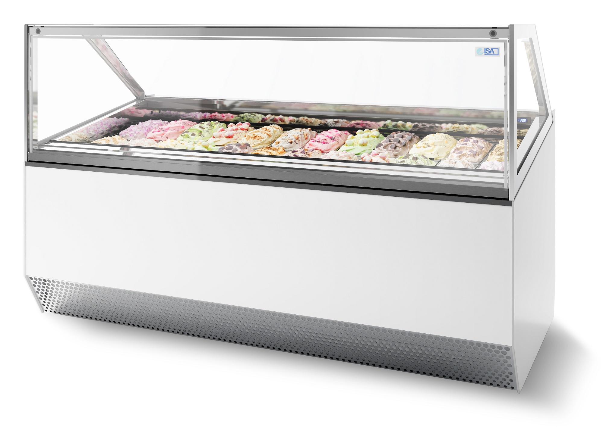 VITRINE À CREME GLACÉE MILLENIUM 20  *TRANSPORT SUR DEMANDE* COMBISTEEL 7295.0055