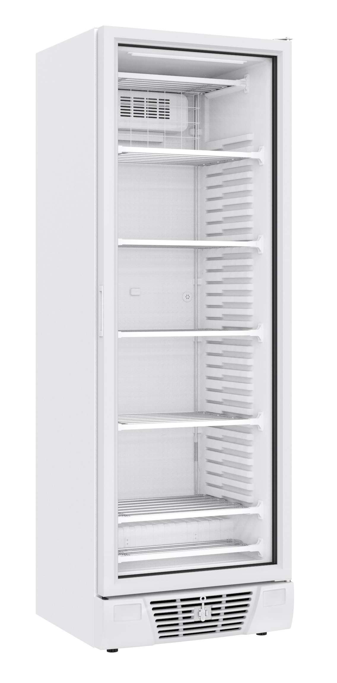 CONGÉLATEUR 1 PORTE EN VERRE 382L COMBISTEEL 7464.0062