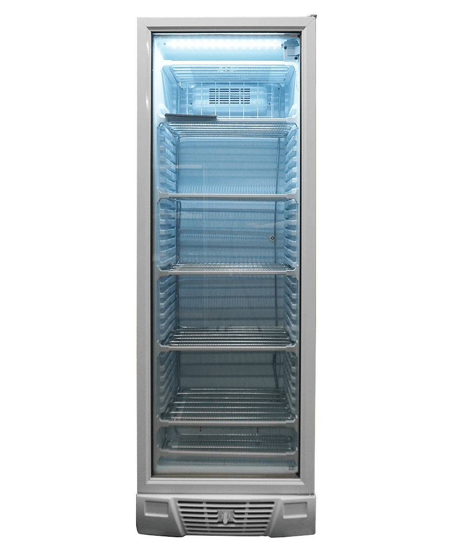 CONGÉLATEUR 1 PORTE EN VERRE 382L COMBISTEEL 7464.0062