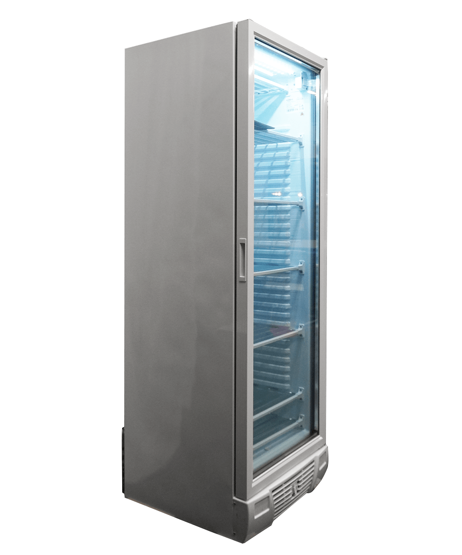 CONGÉLATEUR 1 PORTE EN VERRE 382L COMBISTEEL 7464.0062