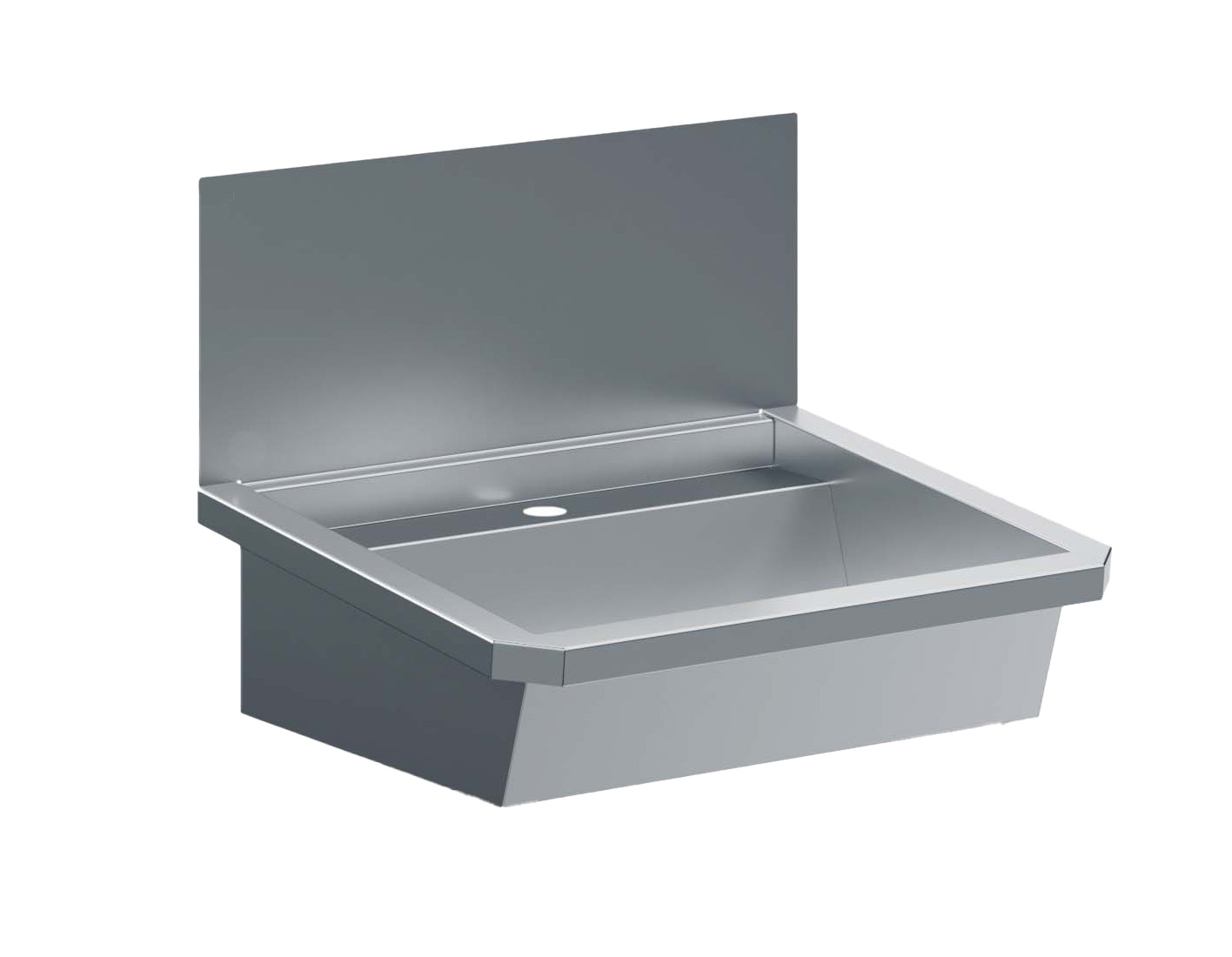 ÉVIER INOX 1 ROBINET 600MMBOUCHON DE VIDANGE ET COUVERCLE ANTI-ÉCLABOUSSURES INCLUS, À L'EXCLUSION DU ROBINET COMBISTEEL 7013.4600