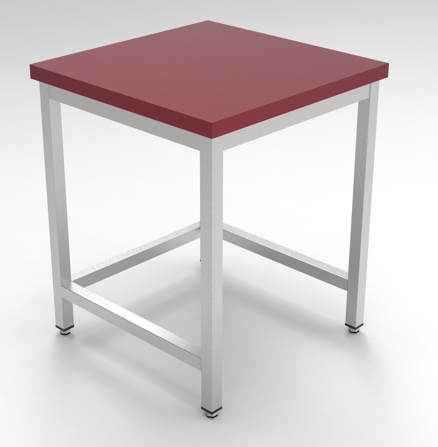 BILLOT BLOC DE DÉCOUPAGE EN POLYÉTHYLÈNE 400X400 COMBISTEEL 7333.1600
