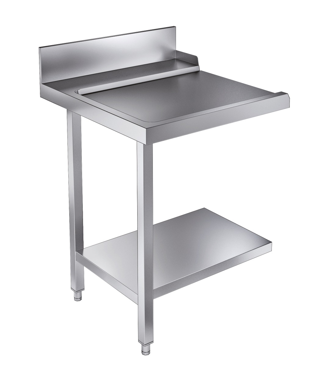 TABLE D'ÉCOULEMENT ÉTAGÈRE 700 À GAUCHE POUR 7280.0045-0046 COMBISTEEL 7106.0025