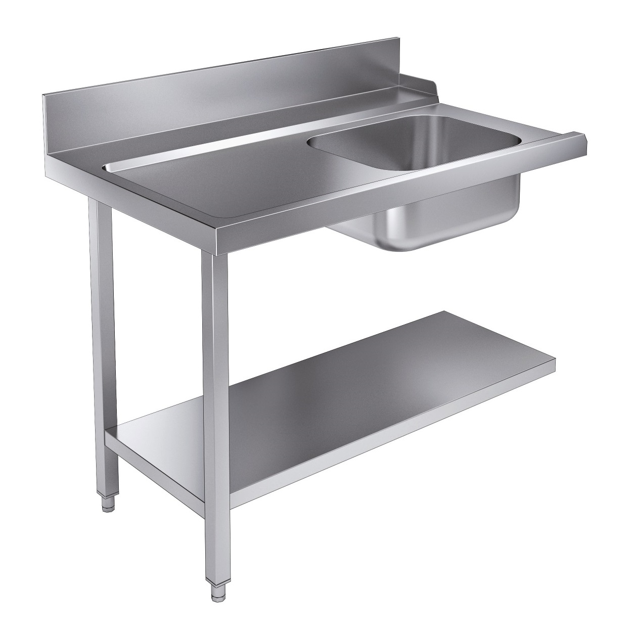TABLE D'APPROVISIONEMENT ÉTAGÈRE 1200 À GAUCHE POUR 7280.0045-0046 COMBISTEEL 7106.0005
