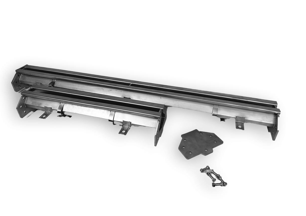DRAIN INOX 300X265 AVEC 1 SORTIE POUR GOUTTIÈRE À FENTE COMBISTEEL 7107.0020