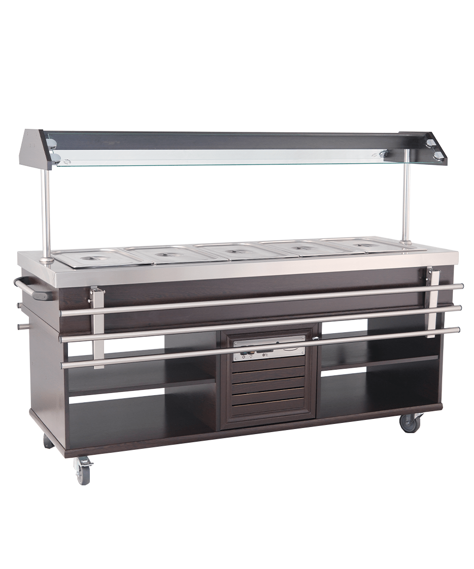 BUFFET CHAUD GN 5/1 COMBISTEEL 7078.0035