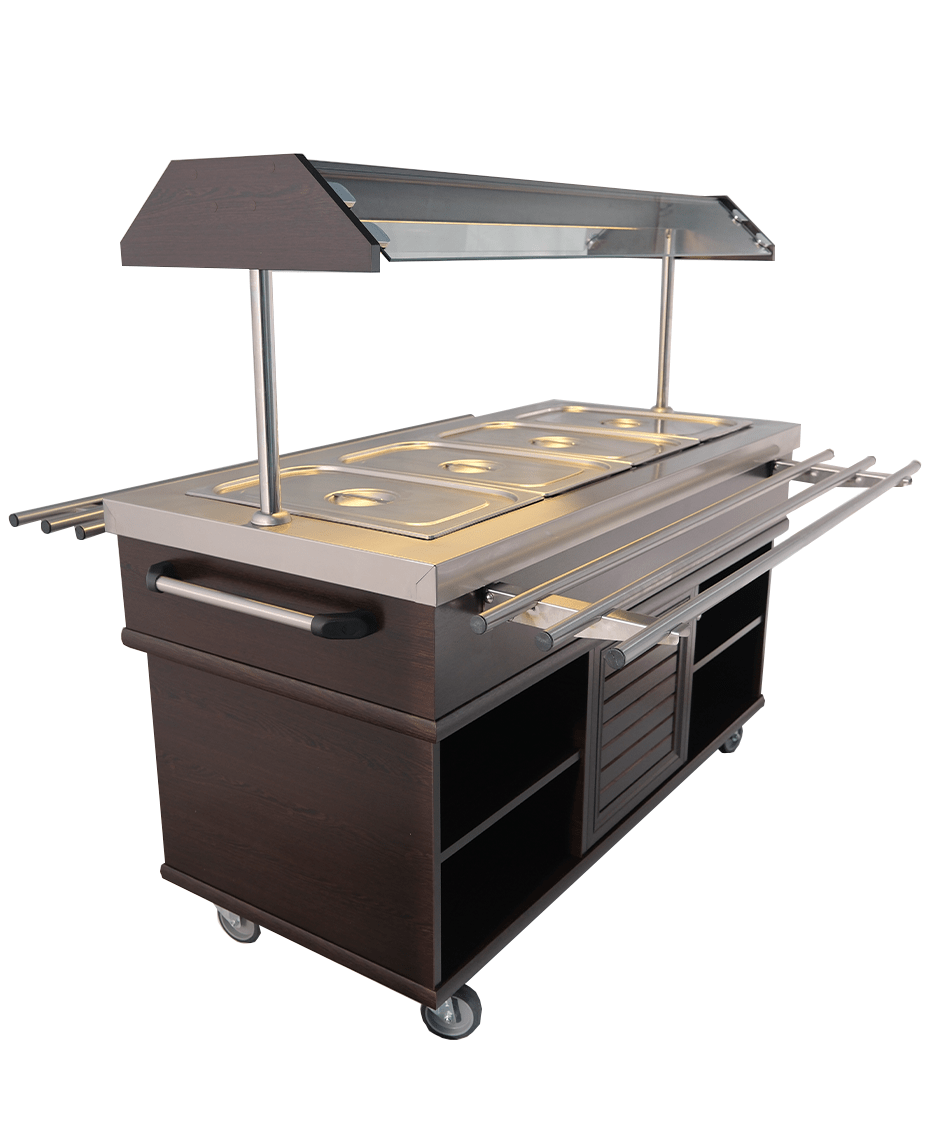 BUFFET CHAUD GN 4/1 COMBISTEEL 7078.0030