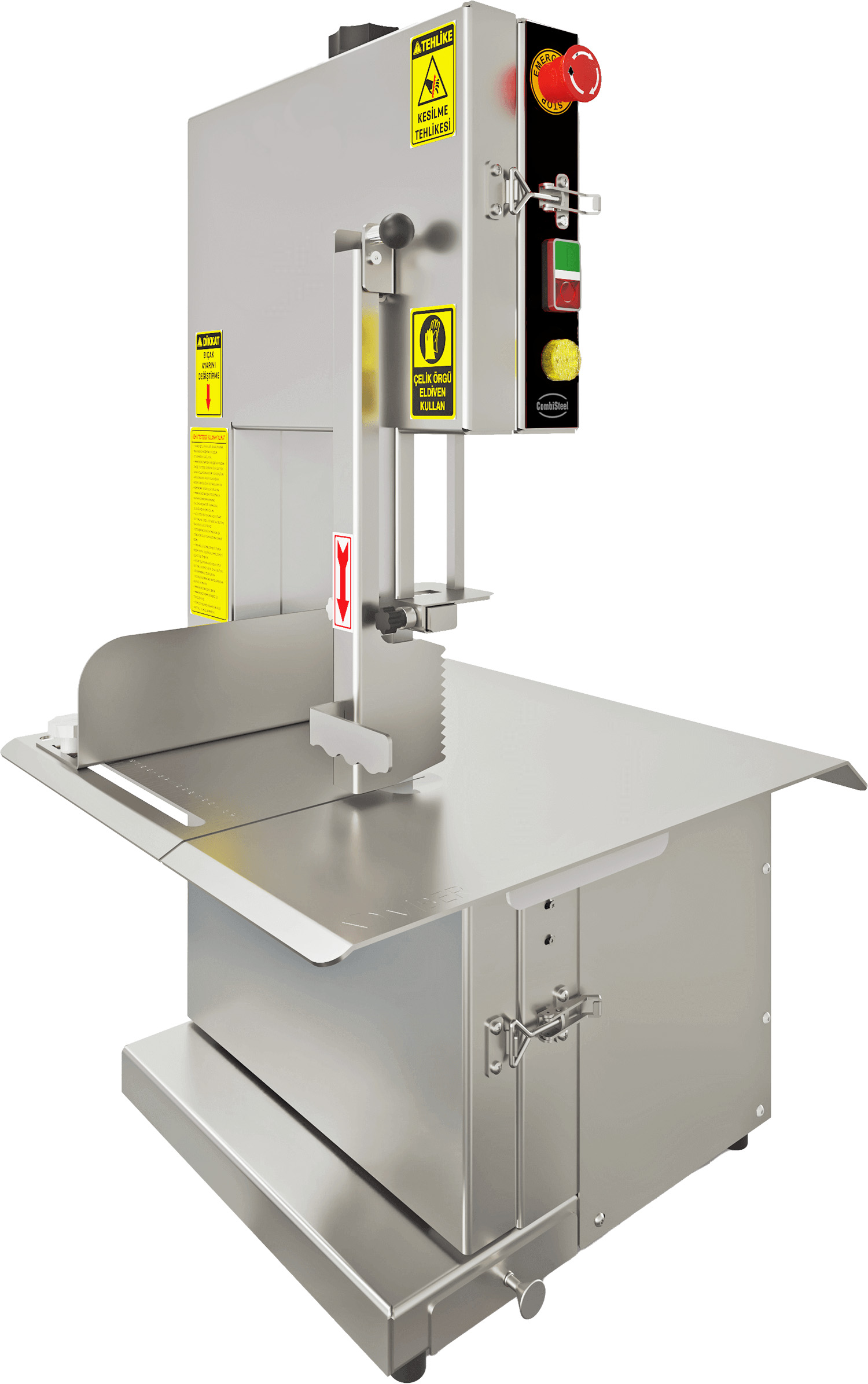 SCIE À RUBAN 230V - STRUCTURE INOX COMBISTEEL 7073.0025