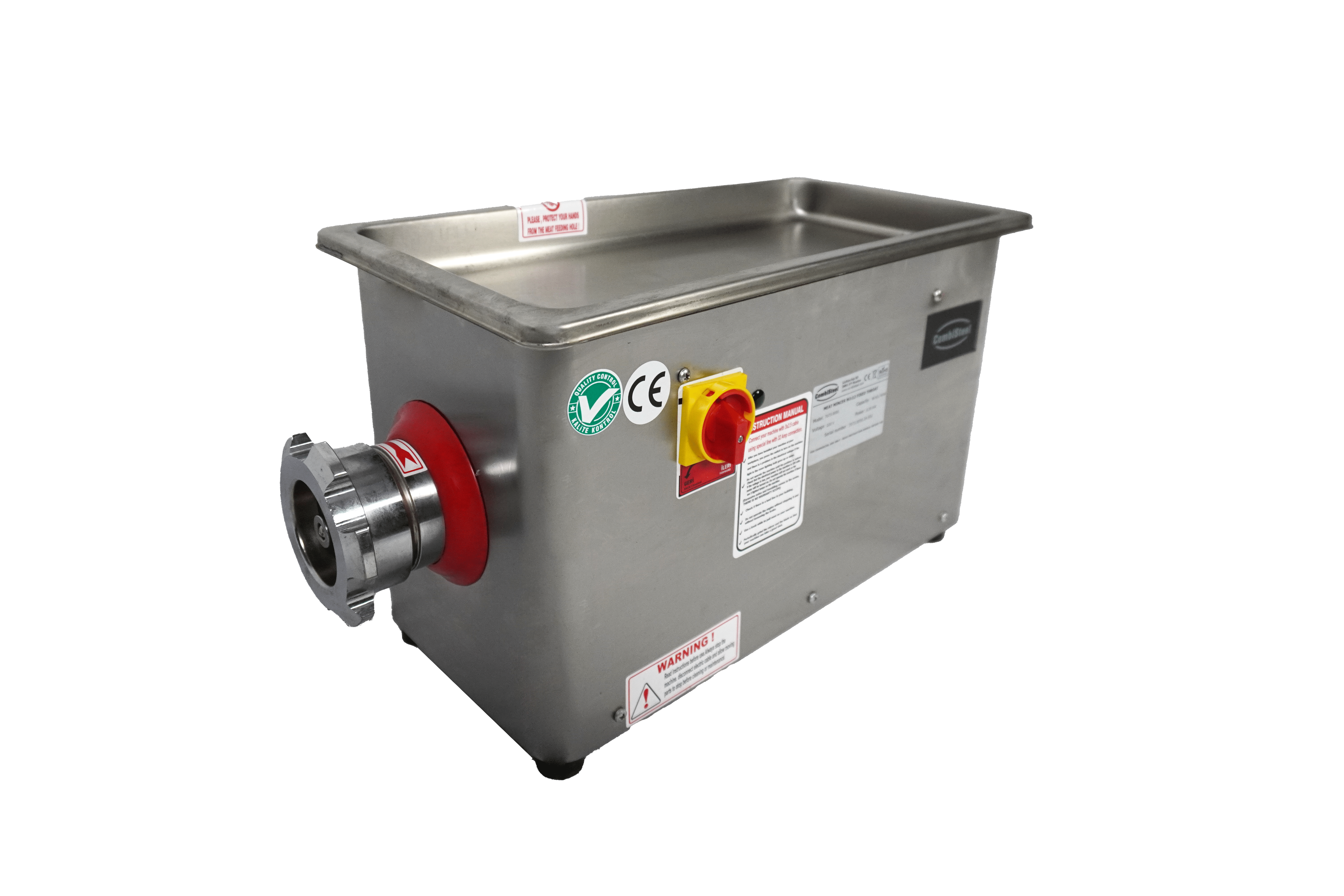 HACHOIR 12 - 90KG/H 230V - AVEC TÊTE FIXE COMBISTEEL 7073.0050