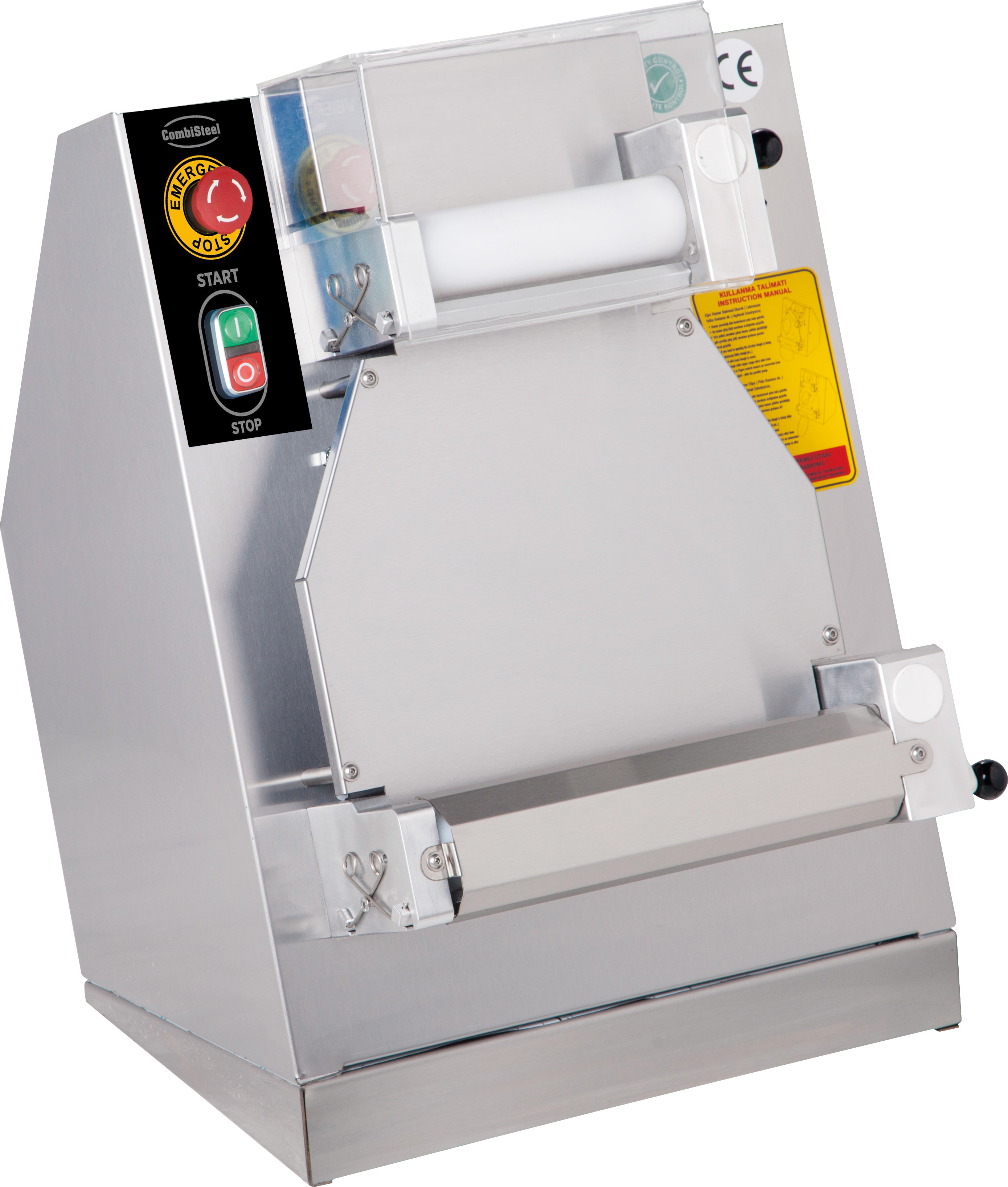 LAMINOIR À PÂTE 30CM DROIT - ENTIÈREMENT INOX COMBISTEEL 7073.0130