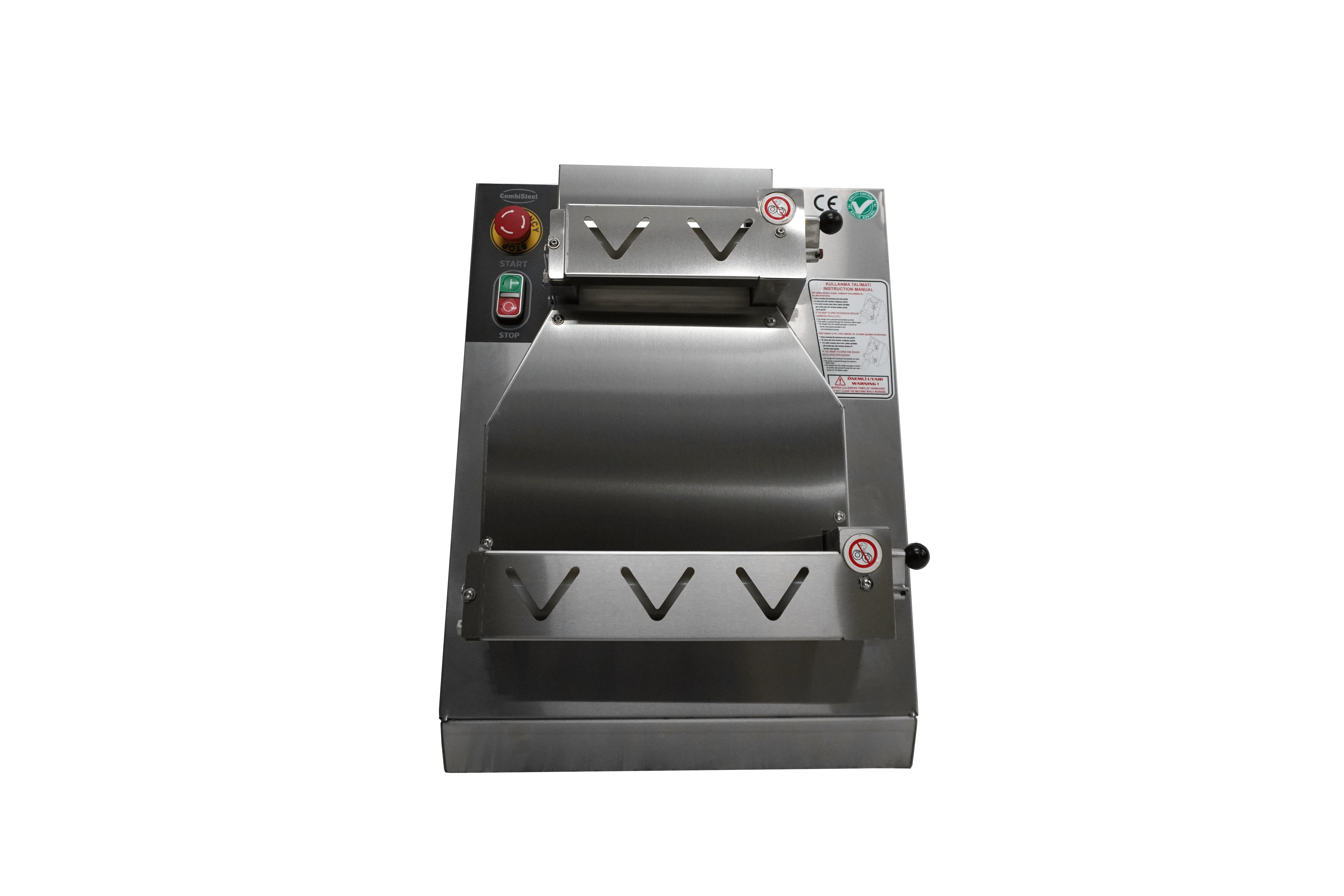 LAMINOIR À PÂTE 30CM DROIT - ENTIÈREMENT INOX COMBISTEEL 7073.0130