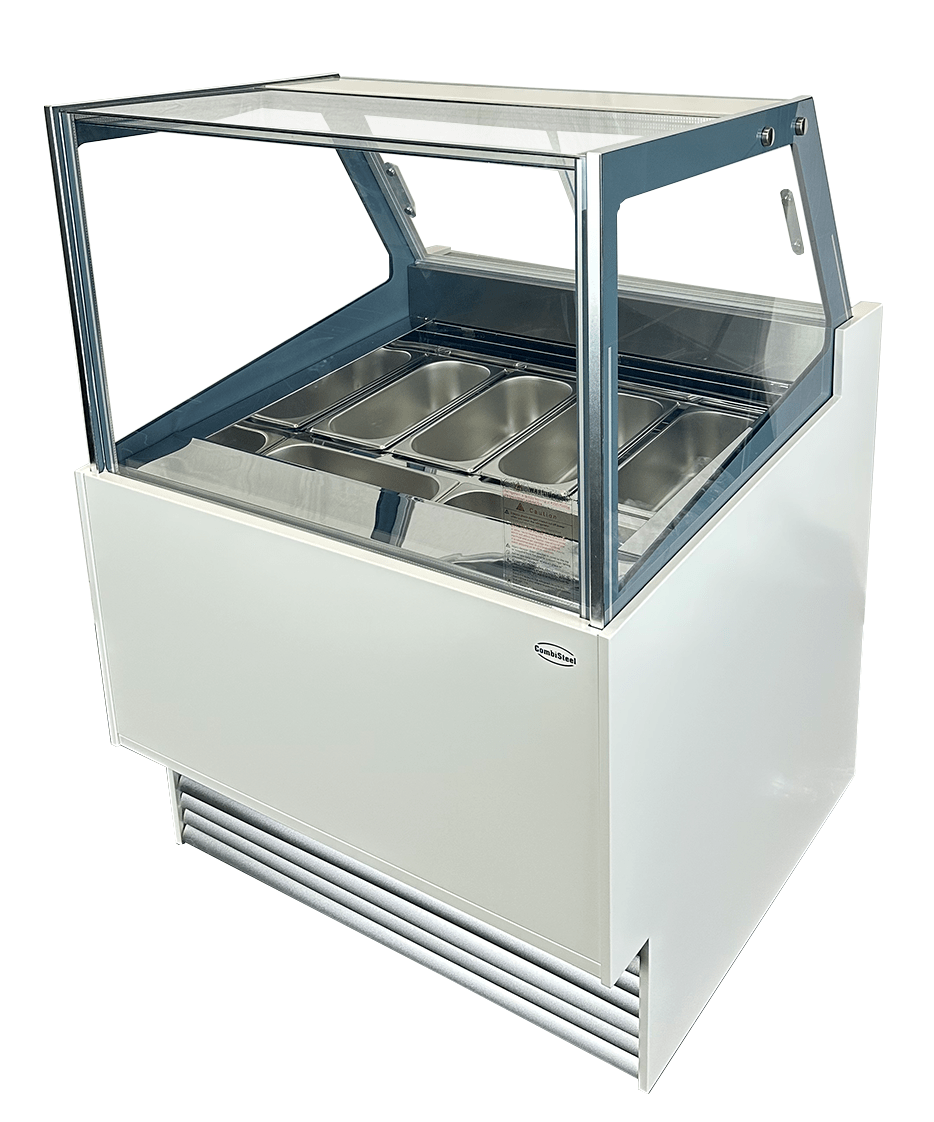 VITRINE À CREME GLACÉE KOMODO 6X5L COMBISTEEL 7487.0250