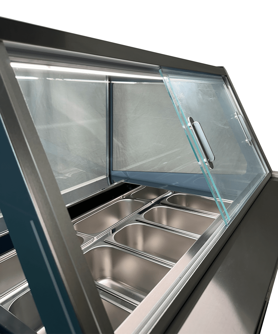 VITRINE À CREME GLACÉE PHUKET 9X5L COMBISTEEL 7487.0255