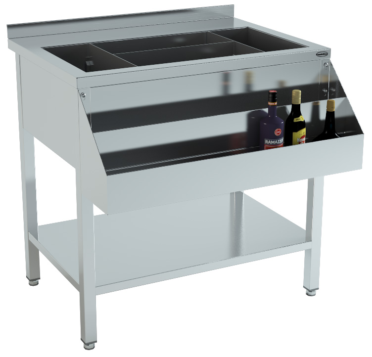 BAR Á COCKTAILS 900 COMBISTEEL 7084.0005