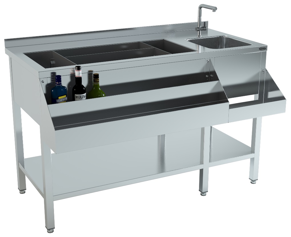 BAR Á COCKTAILS 1400 COMBISTEEL 7084.0010