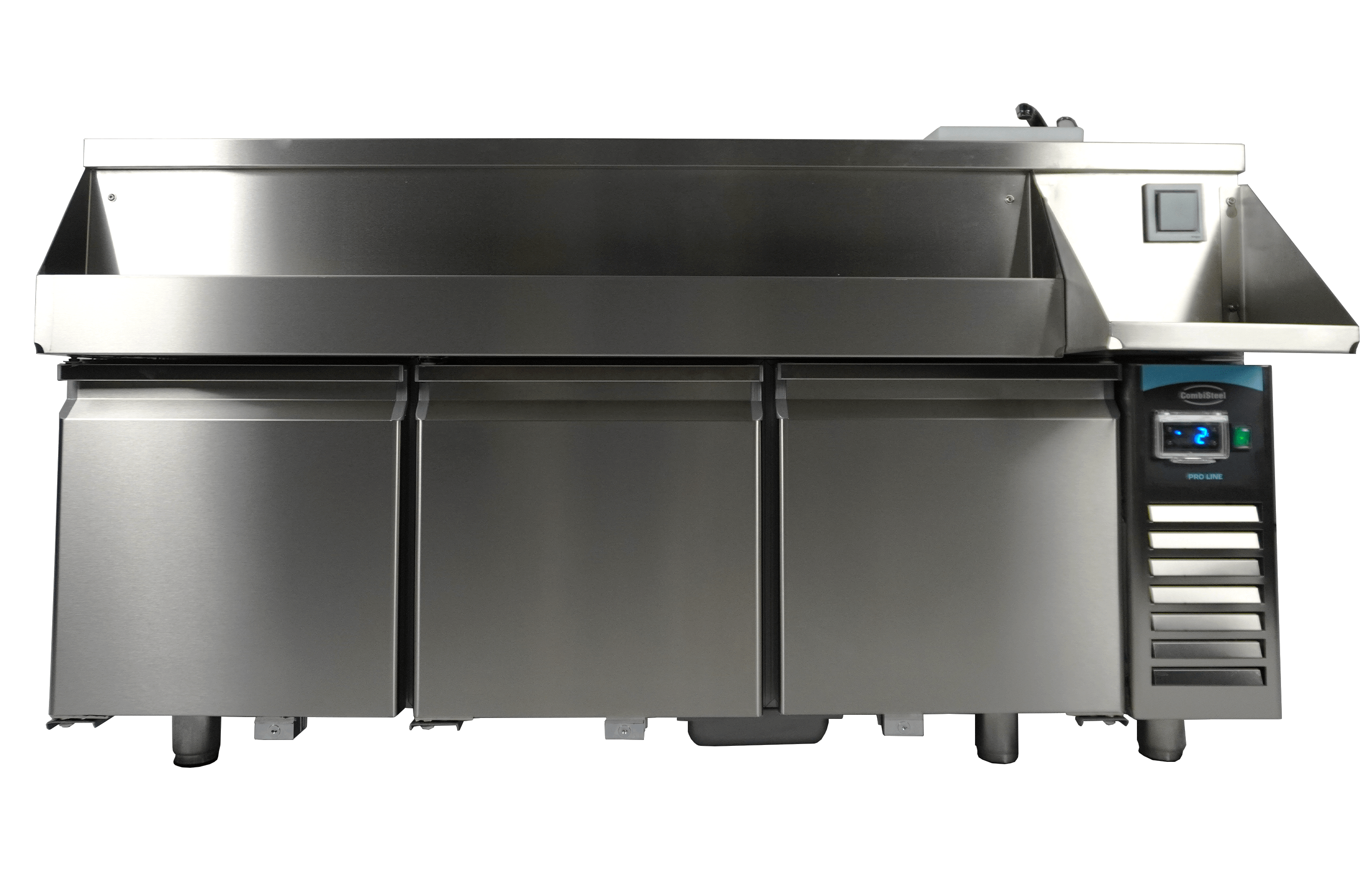 TABLE RÉFRIGÉRÉE 3 PORTES AVEC BAR À COCKTAILS COMBISTEEL 7489.6005