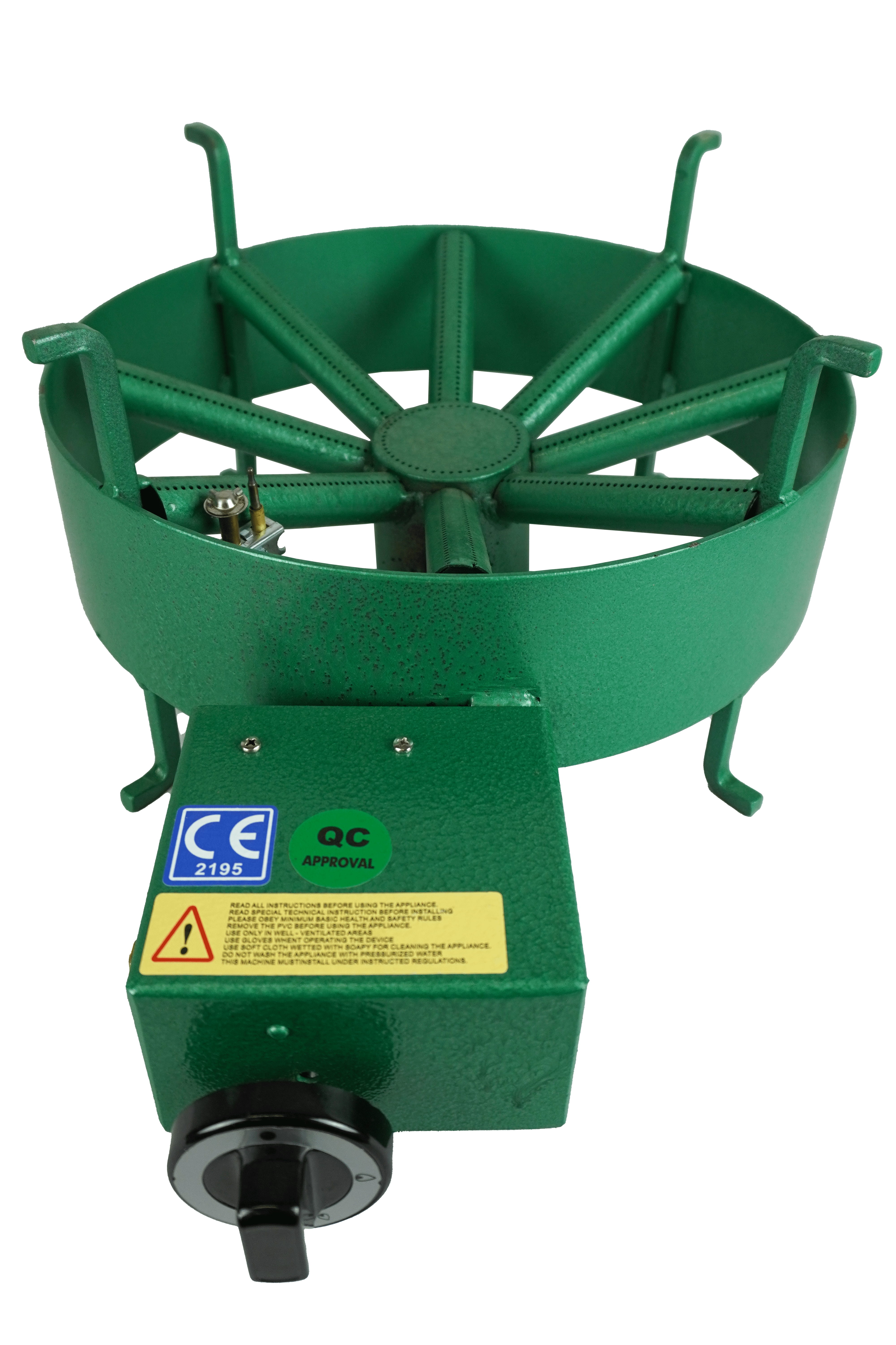 BRÛLEUR À GAZ Ø380 MM 15KW COMBISTEEL 7178.1220
