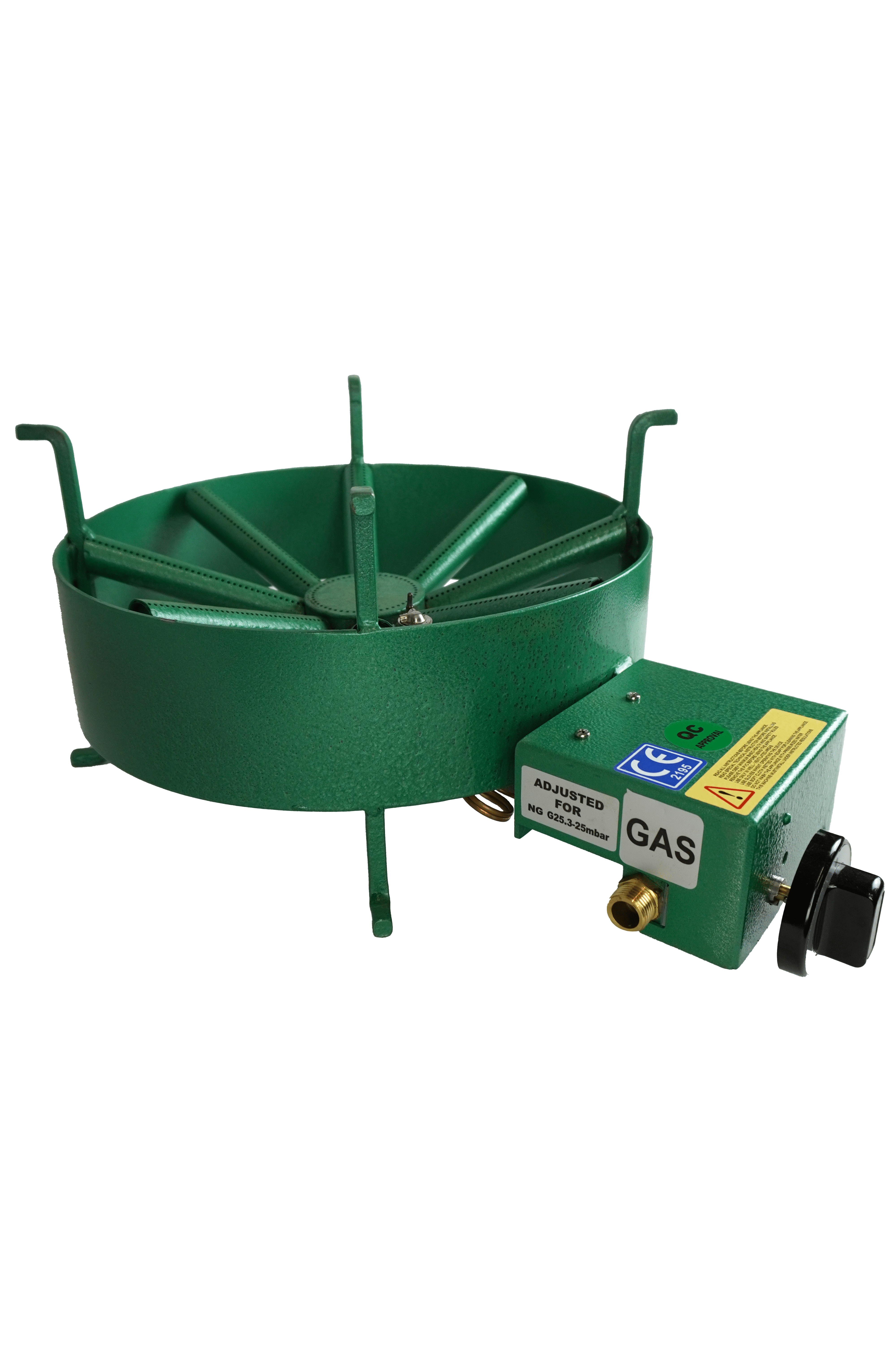 BRÛLEUR À GAZ Ø380 MM 15KW COMBISTEEL 7178.1220