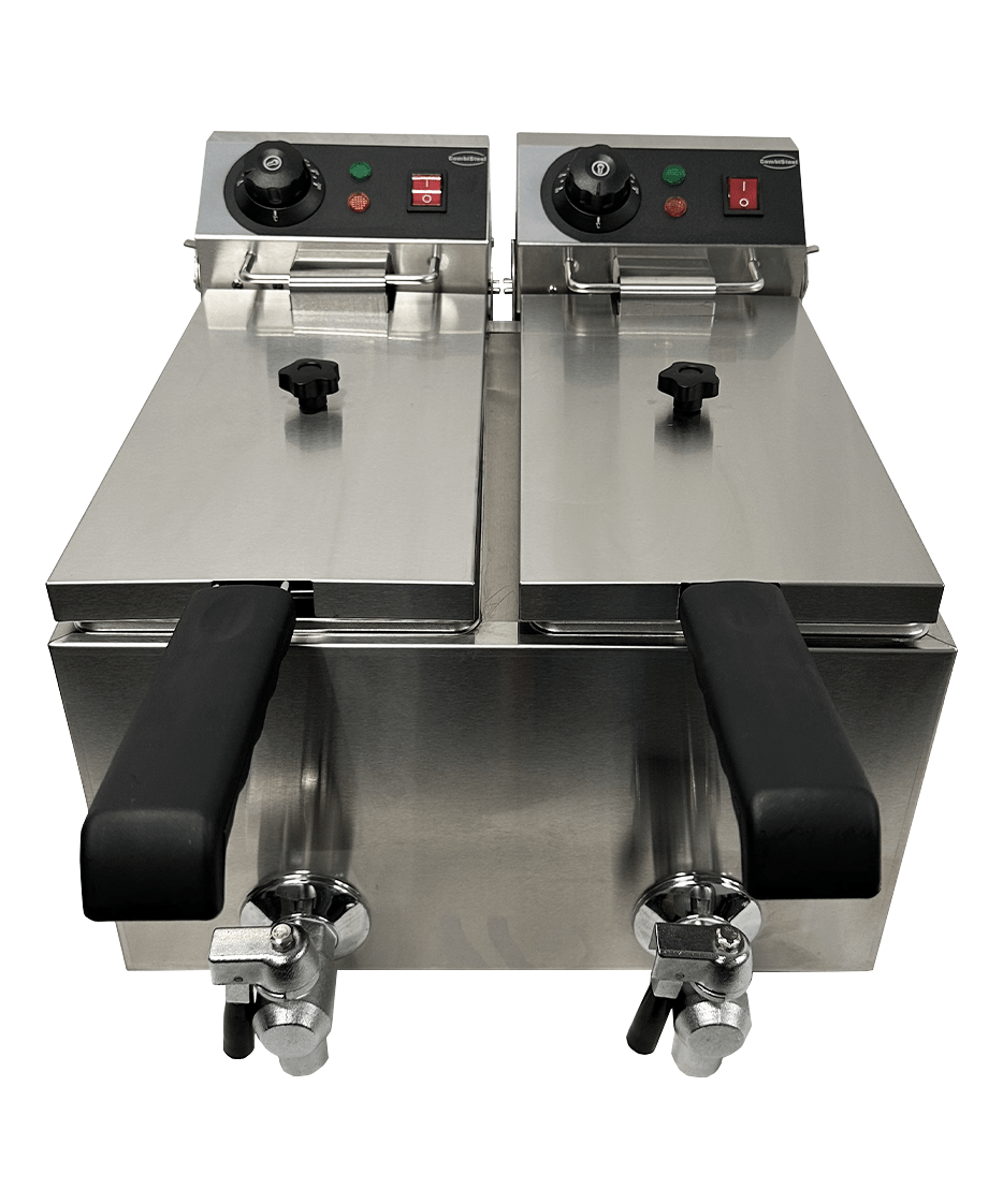 FRITEUSE POSABLE ÉLECTRIQUE 2X4 L COMBISTEEL 7455.1002