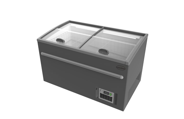 CONGÉLATEUR BAHUT POUR SUPERMARCHÉ 1450 DÉGIVRAGE AUTOMATIQUE COMBISTEEL 7455.2665