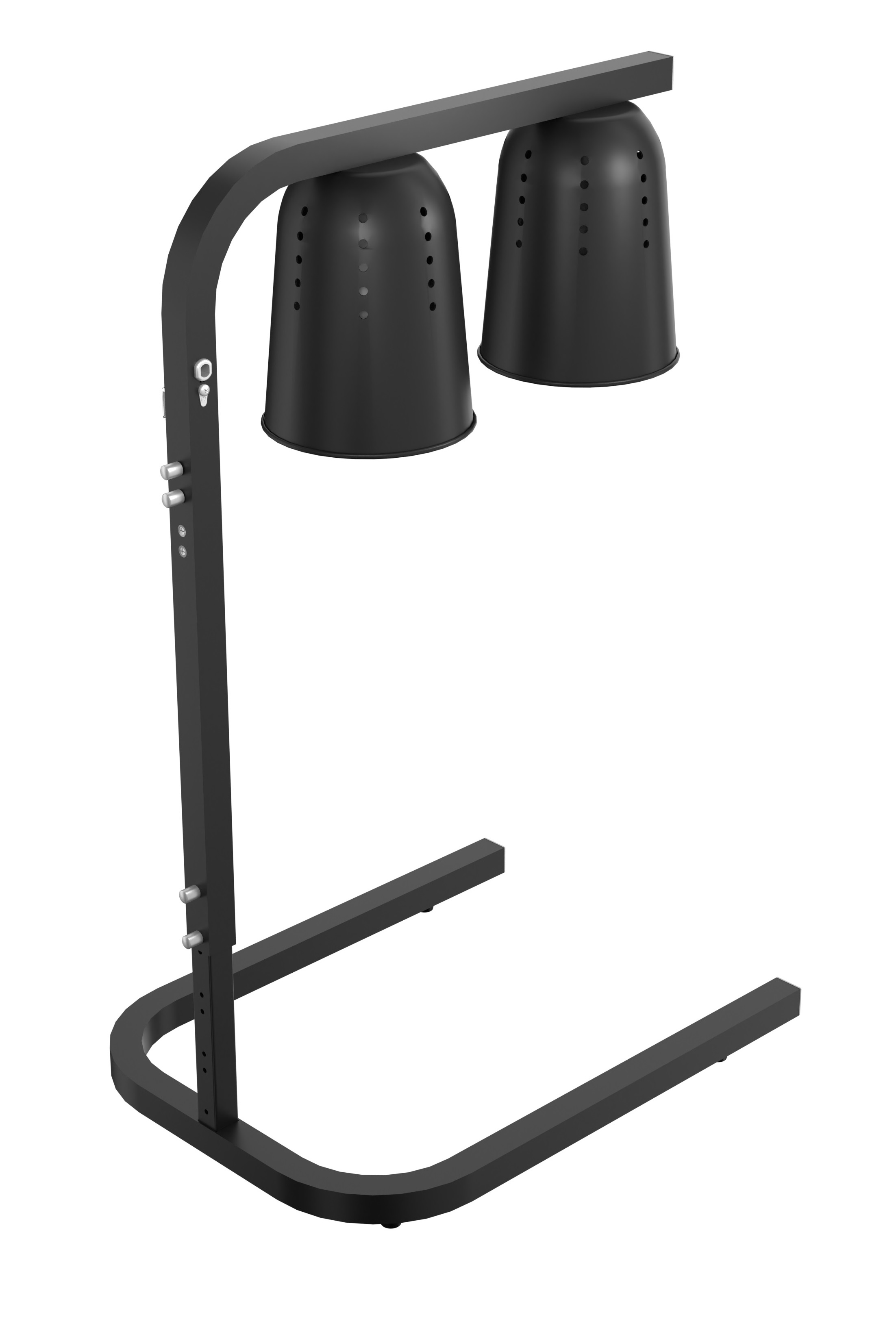 LAMPE CHAUFFANT NOIRE COMBISTEEL 7518.0170