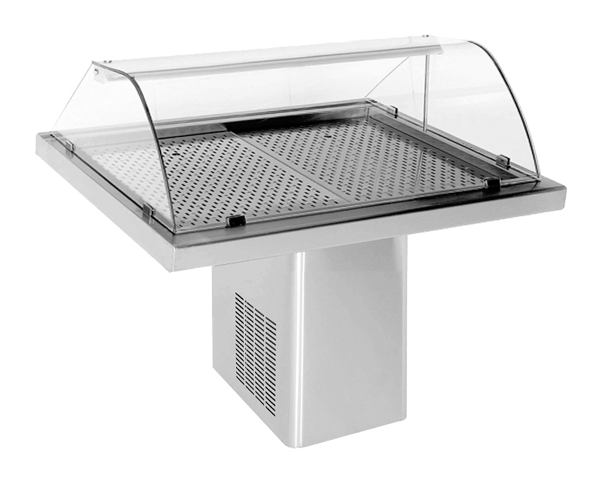 VITRINE RÉFRIGÉRÉE DE POISSON 1.4 COMBISTEEL 7083.0010