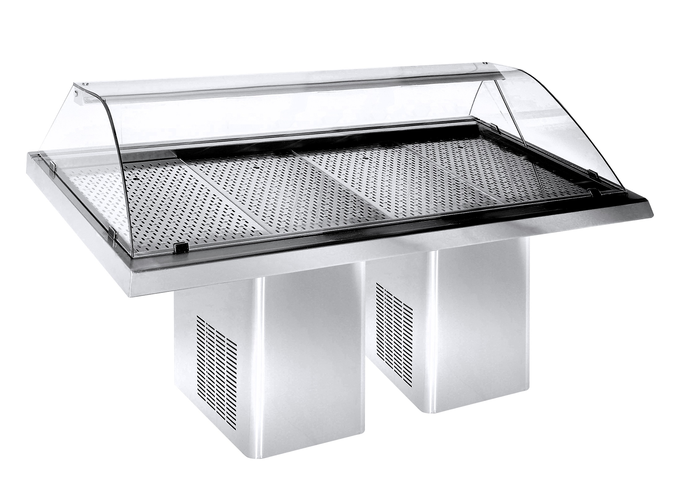 VITRINE RÉFRIGÉRÉE DE POISSON 2.3  *TRANSPORT SUR DEMANDE* COMBISTEEL 7083.0020