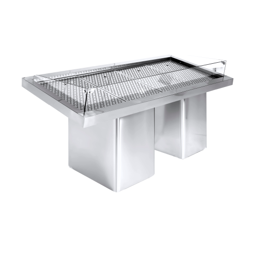 VITRINE DE POISSON LIBRE-SERVICE 1.9 COMBISTEEL 7083.0025
