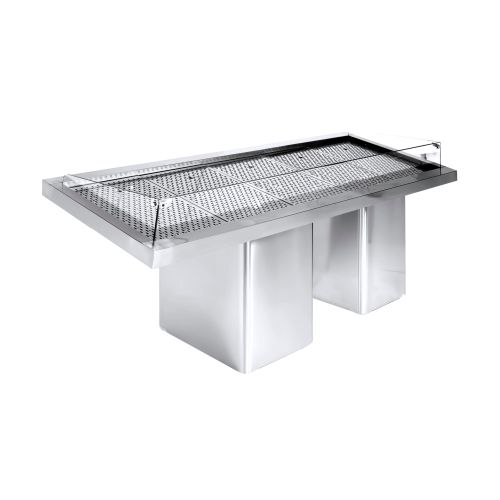 VITRINE DE POISSON LIBRE-SERVICE 2.3  *TRANSPORT SUR DEMANDE* COMBISTEEL 7083.0030