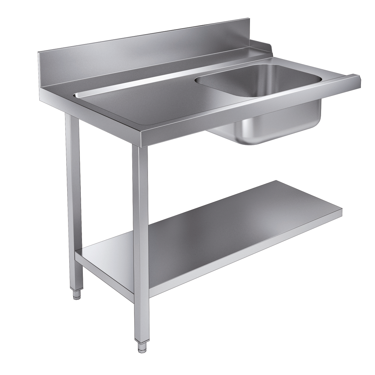 TABLE D'APPROVISIONEMENT ÉTAGÈRE 1200 À GAUCHE POUR 7082.0070 - 0075 COMBISTEEL 7106.1005
