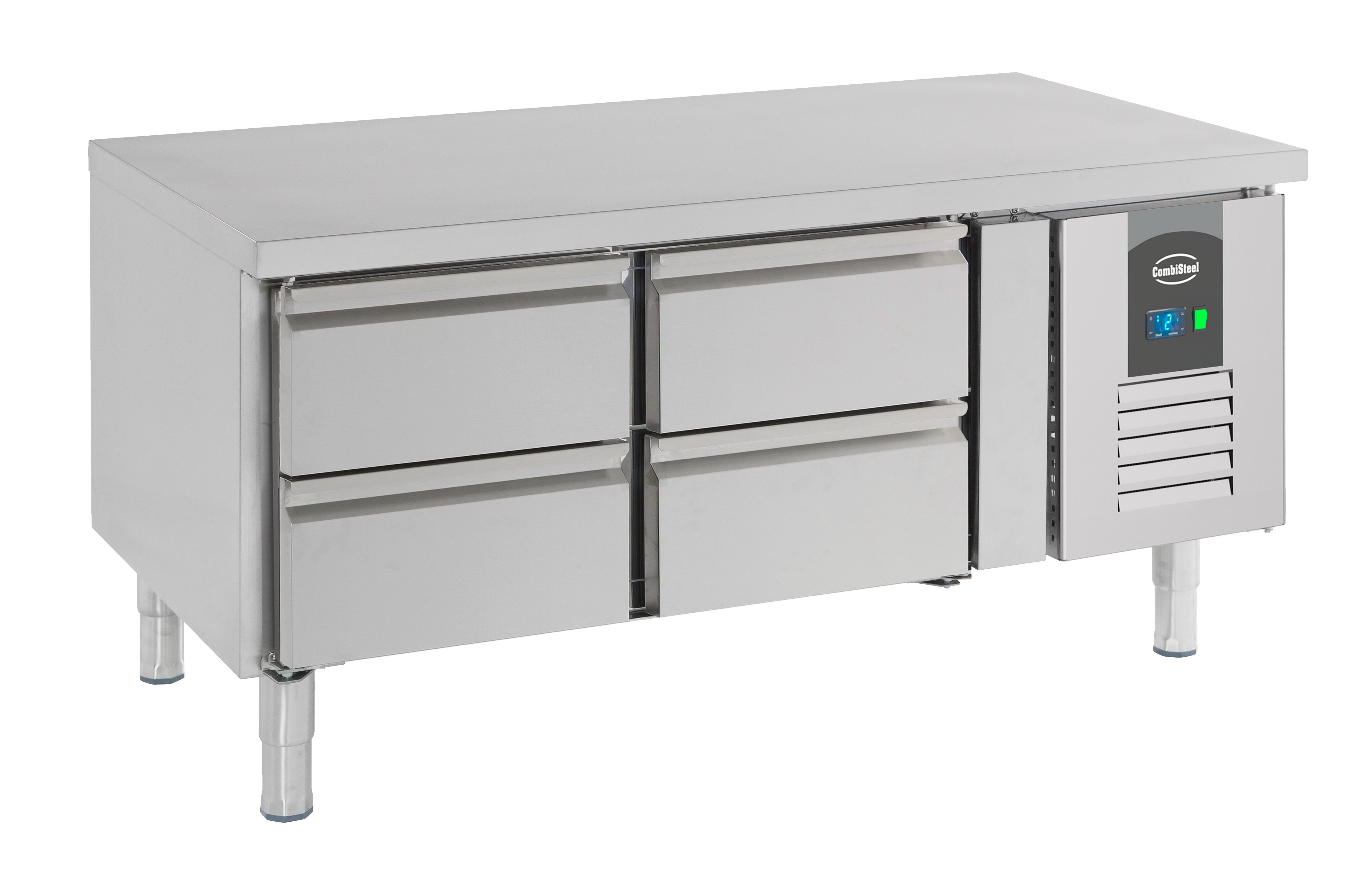 TABLE RÉFRIGÉRÉE 650 HAUTE 4 TIROIRS COMBISTEEL 7950.0445