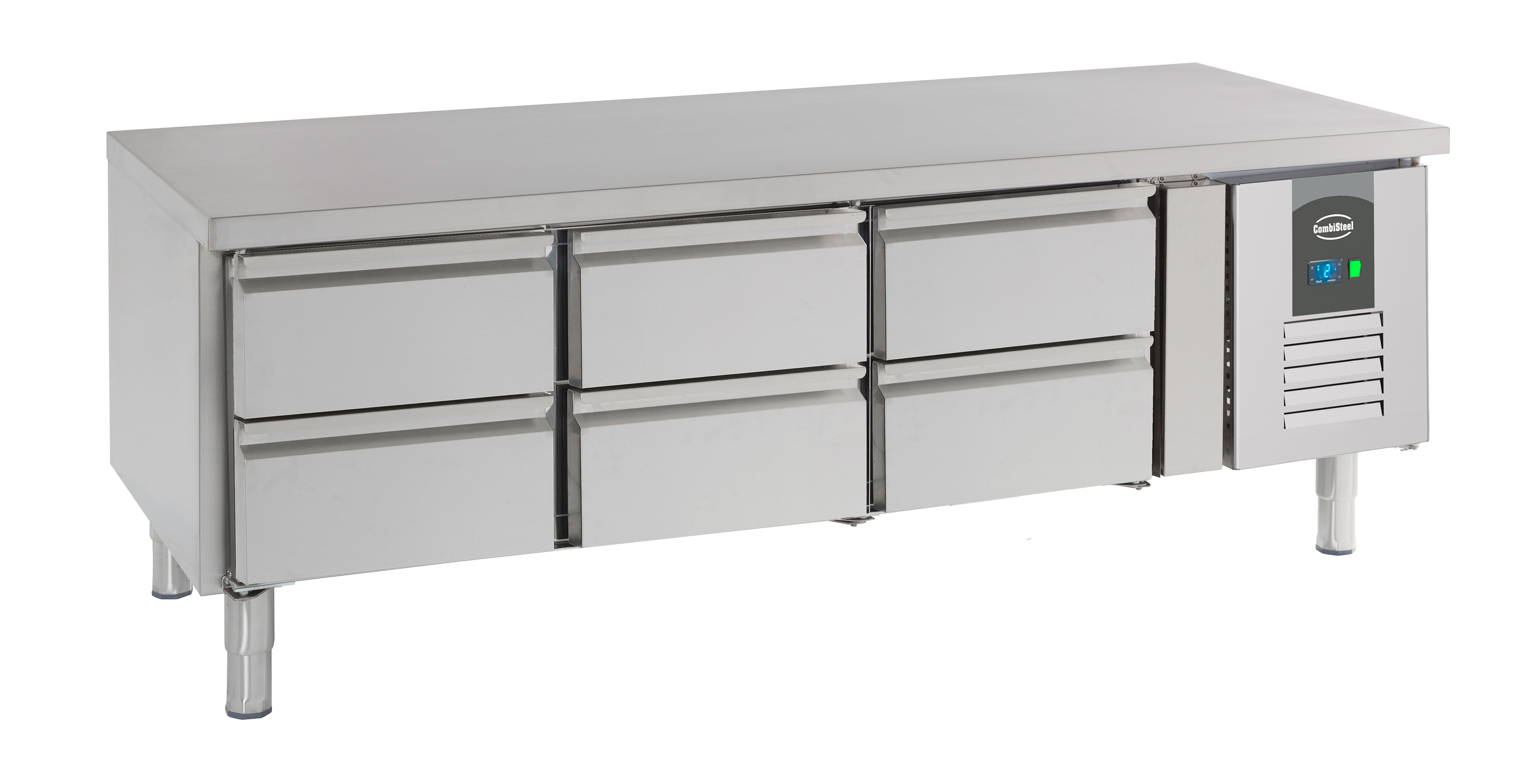 TABLE RÉFRIGÉRÉE 650 HAUTE 6 TIROIRS COMBISTEEL 7950.0450