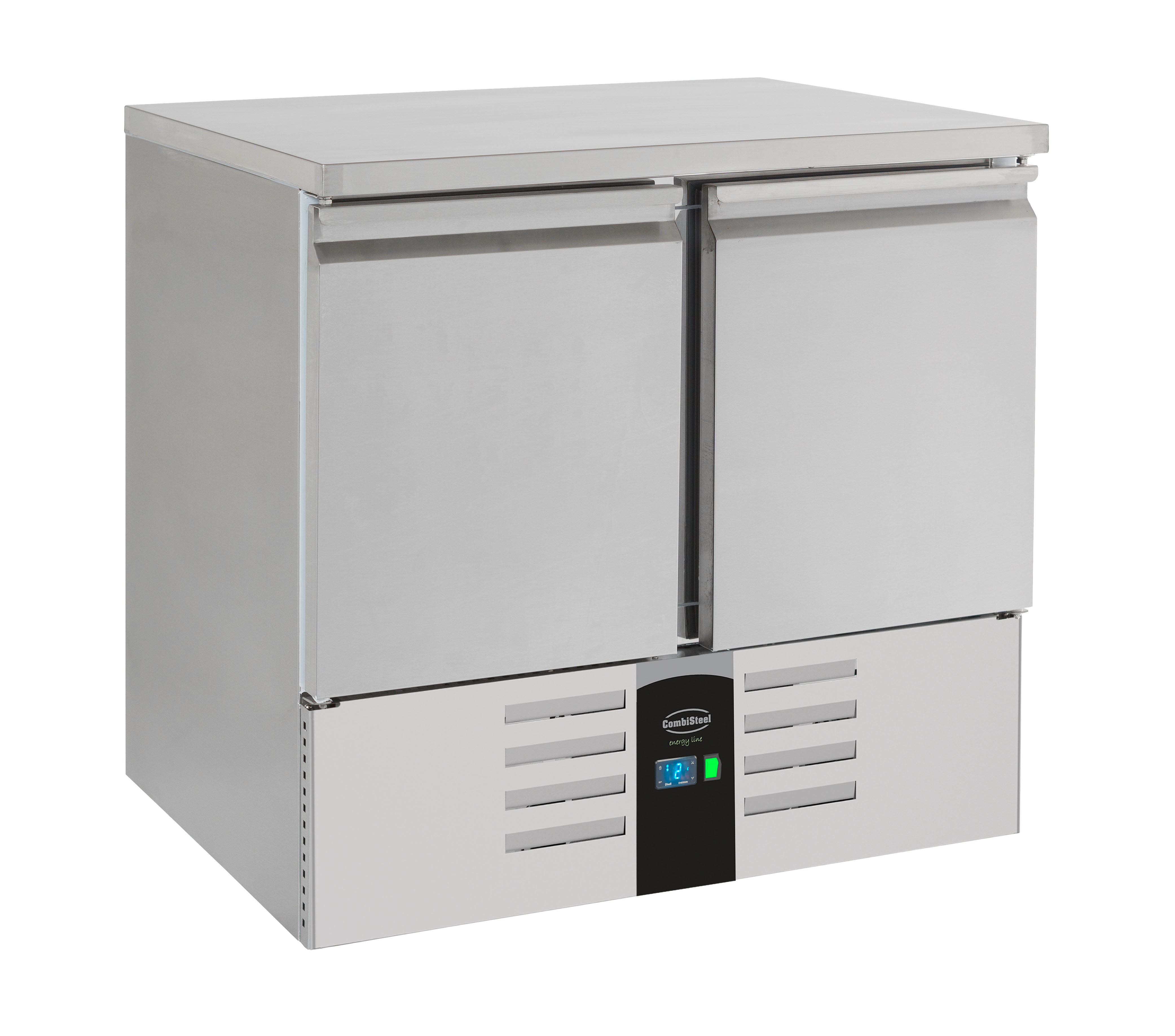 TABLE RÉFRIGÉRÉE 2 PORTES ENERGY LINE  ÉQUIPÉ D'ÉVAPORATEUR COMBISTEEL 7450.5100